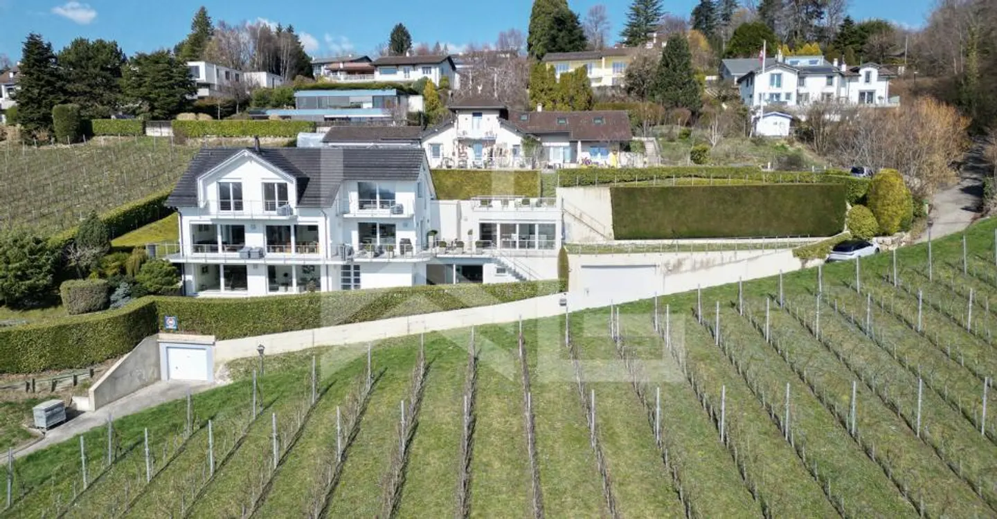 Exceptional contemporary villa with spectacular panorama over the lake - Photo 1 of 11
