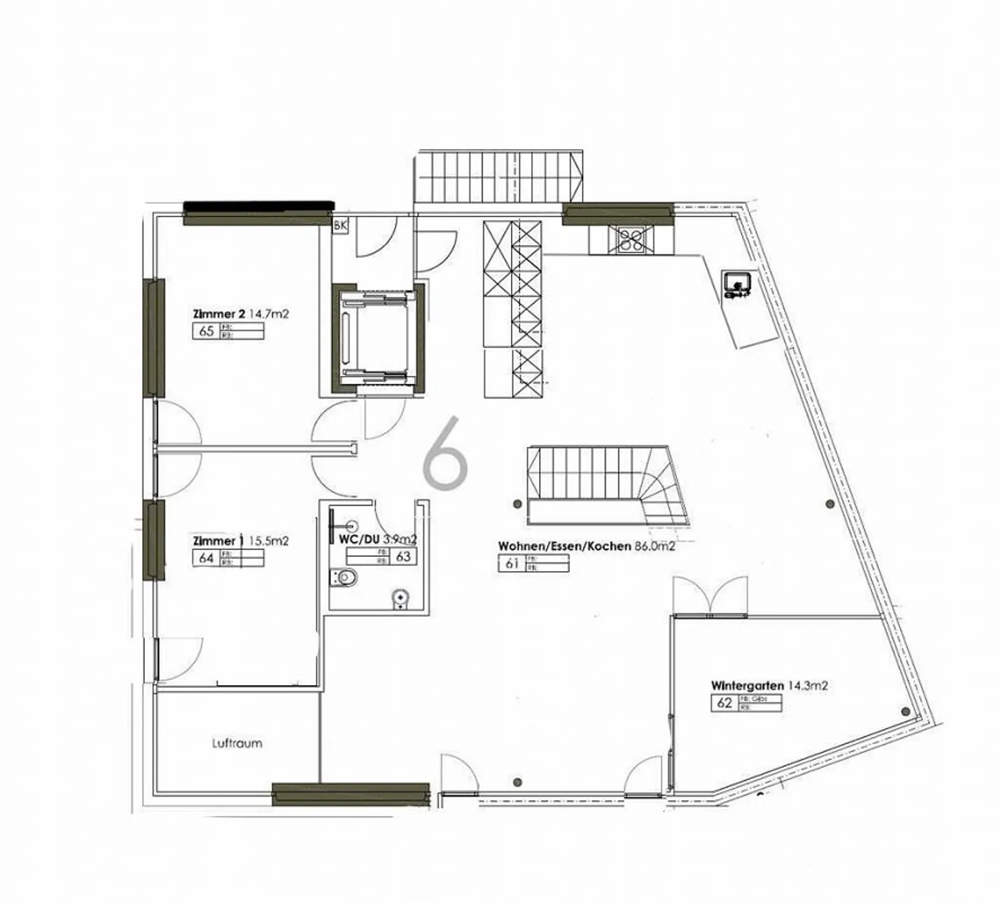Appartamento duplex moderno e unico con area giardino - Foto 13 di 13