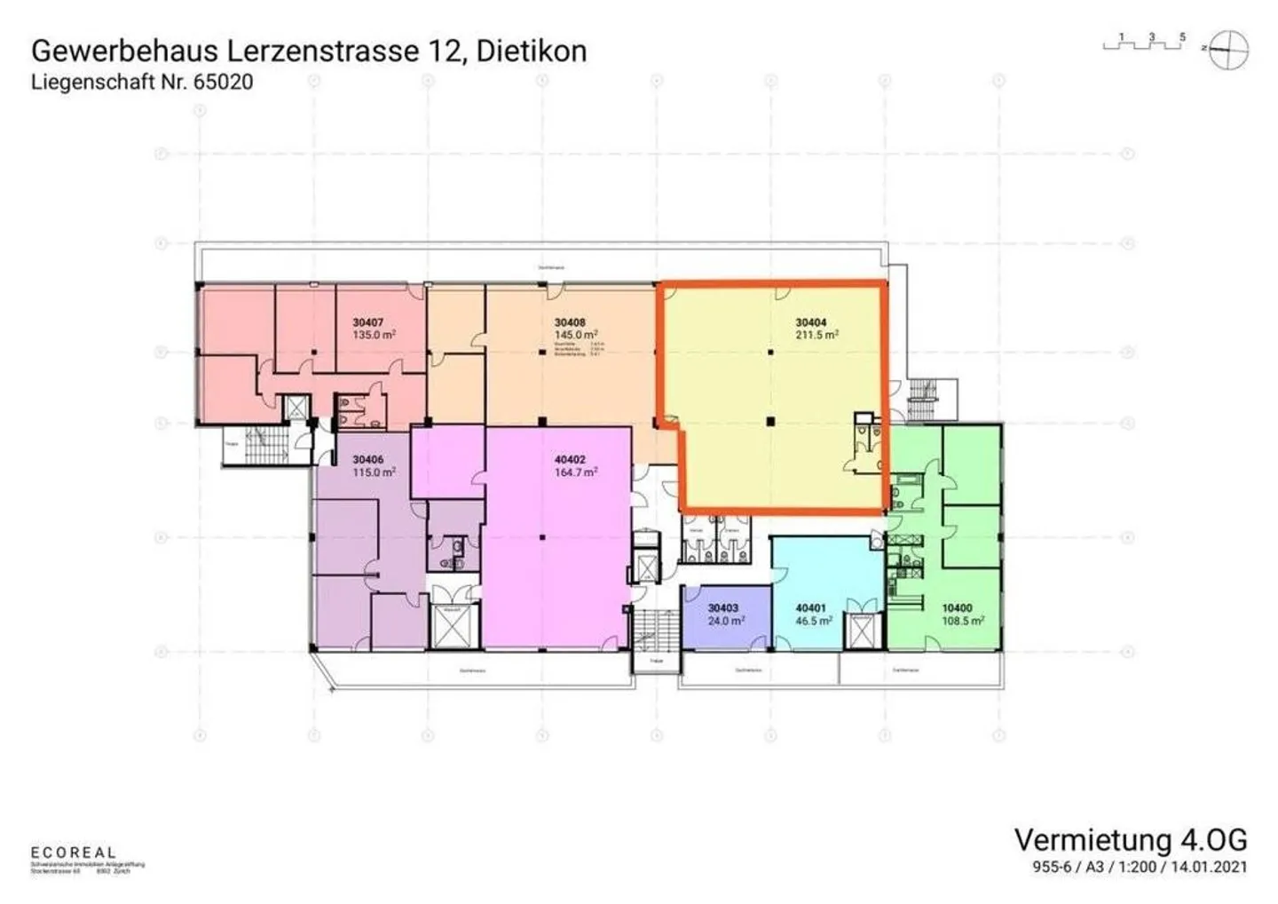 Büroräume oder Gewerbefläche im Gebiet Silbern - Foto 3 von 3