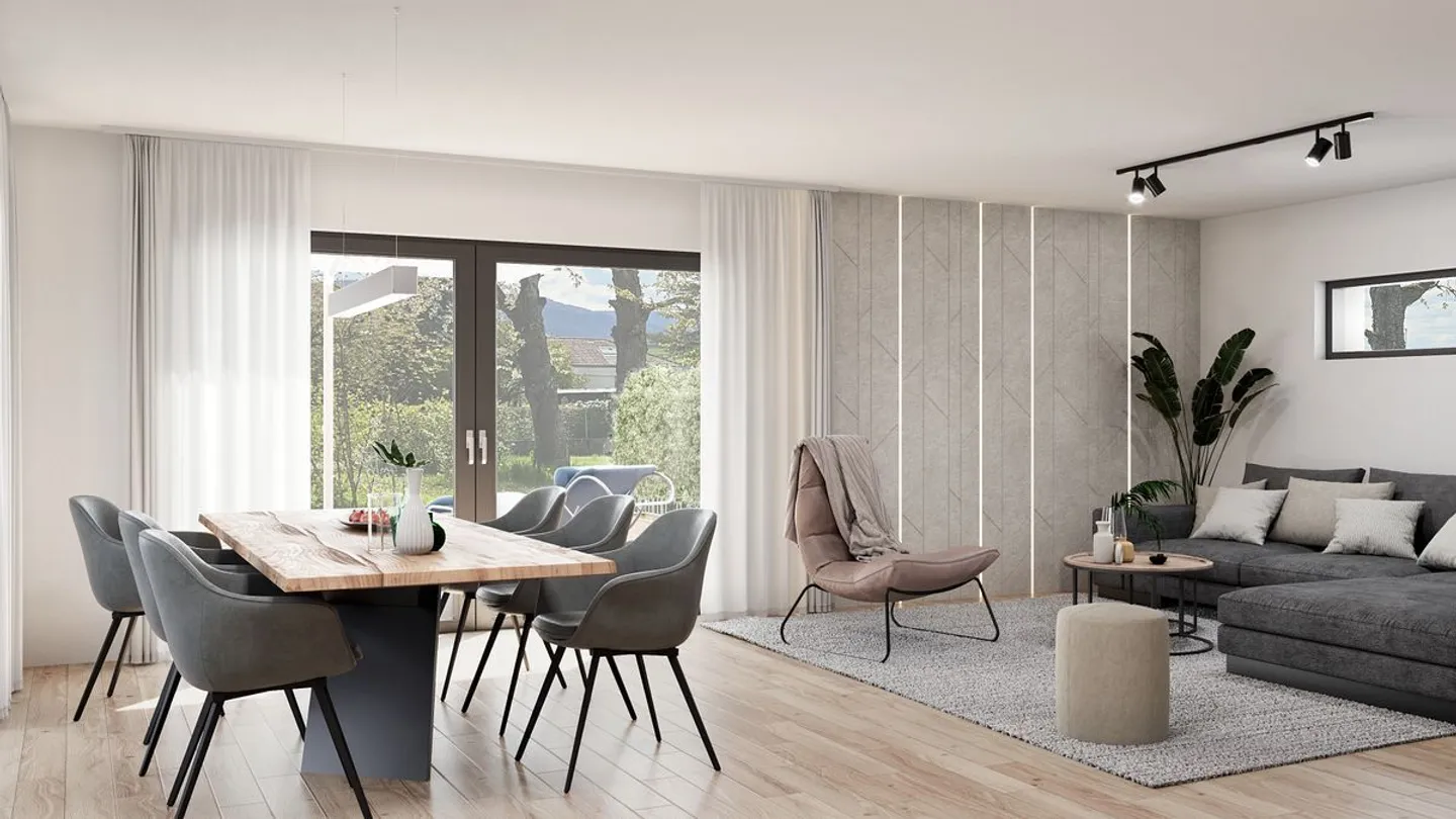 Stunning 5.5-room villas with beautiful flat land and unobstructed view - Photo 2 of 3