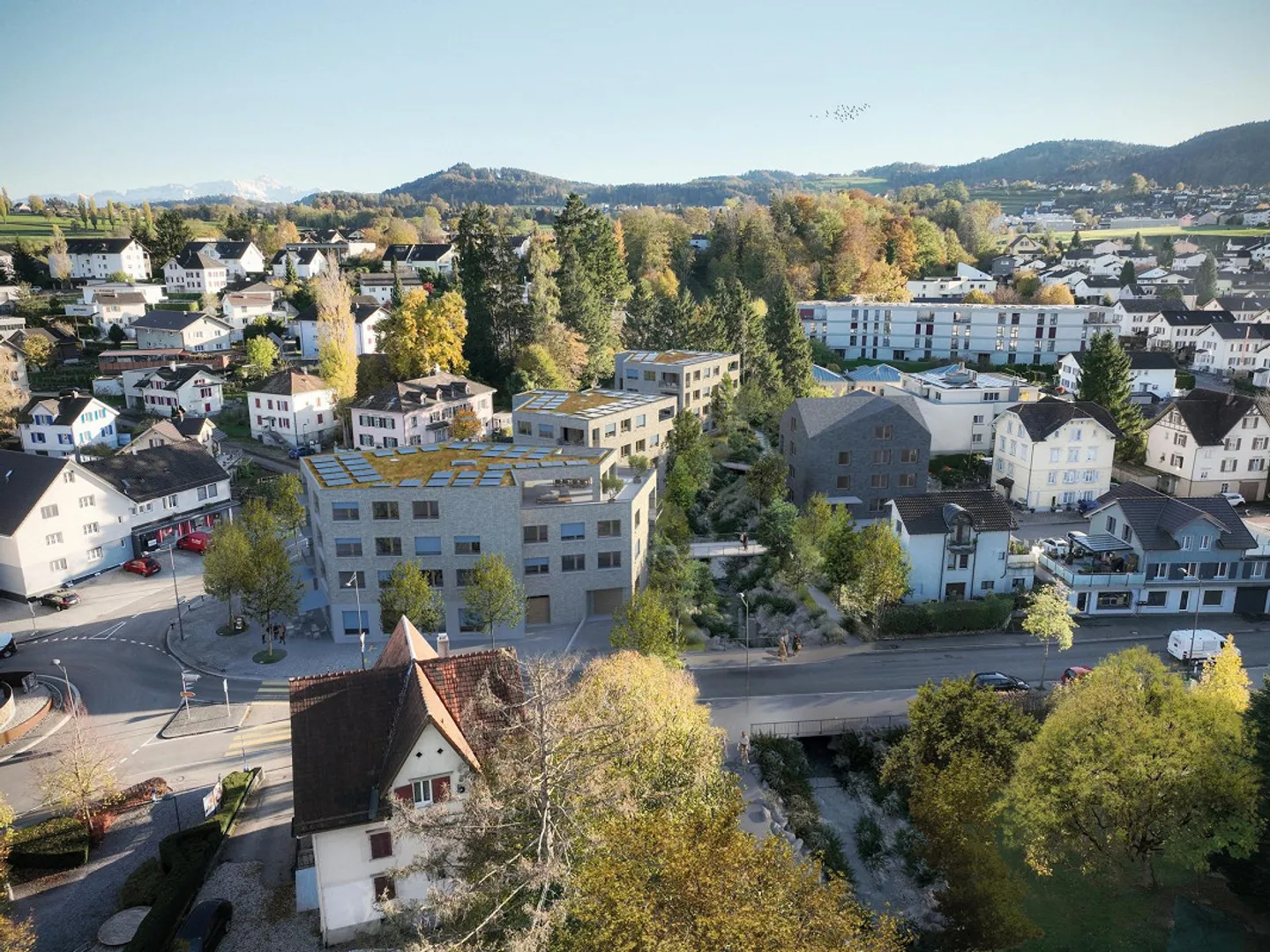 Appartement moderne de 3,5 pièces avec vue sur la verdure - Photo 2 sur 3