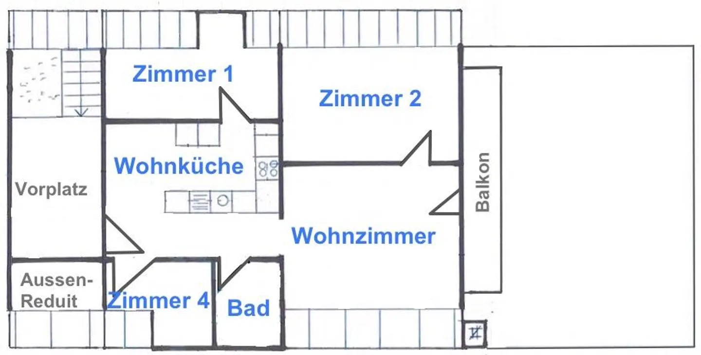 Cozy attic apartment with single garage - ideal for a single person - Photo 7 of 25