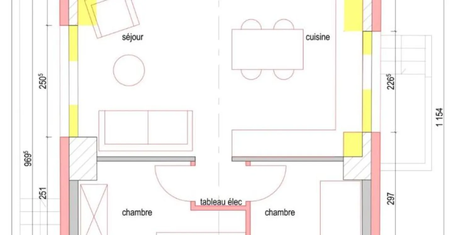Salins -- Petit immeuble de 3 appartements - Foto 2 von 12