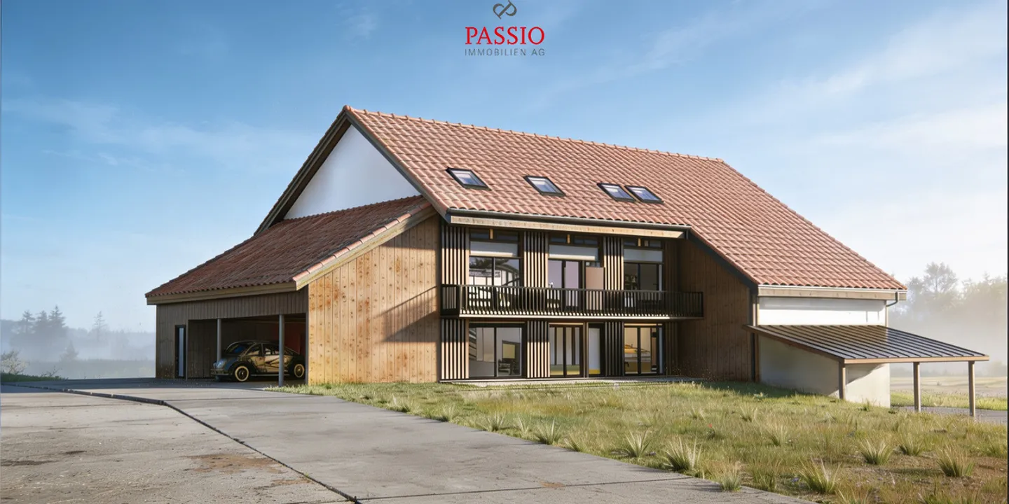 Il vecchio incontra il nuovo: Appartamento duplex esclusivo di 5,5 stanze a Chabrey - Foto 2 di 19