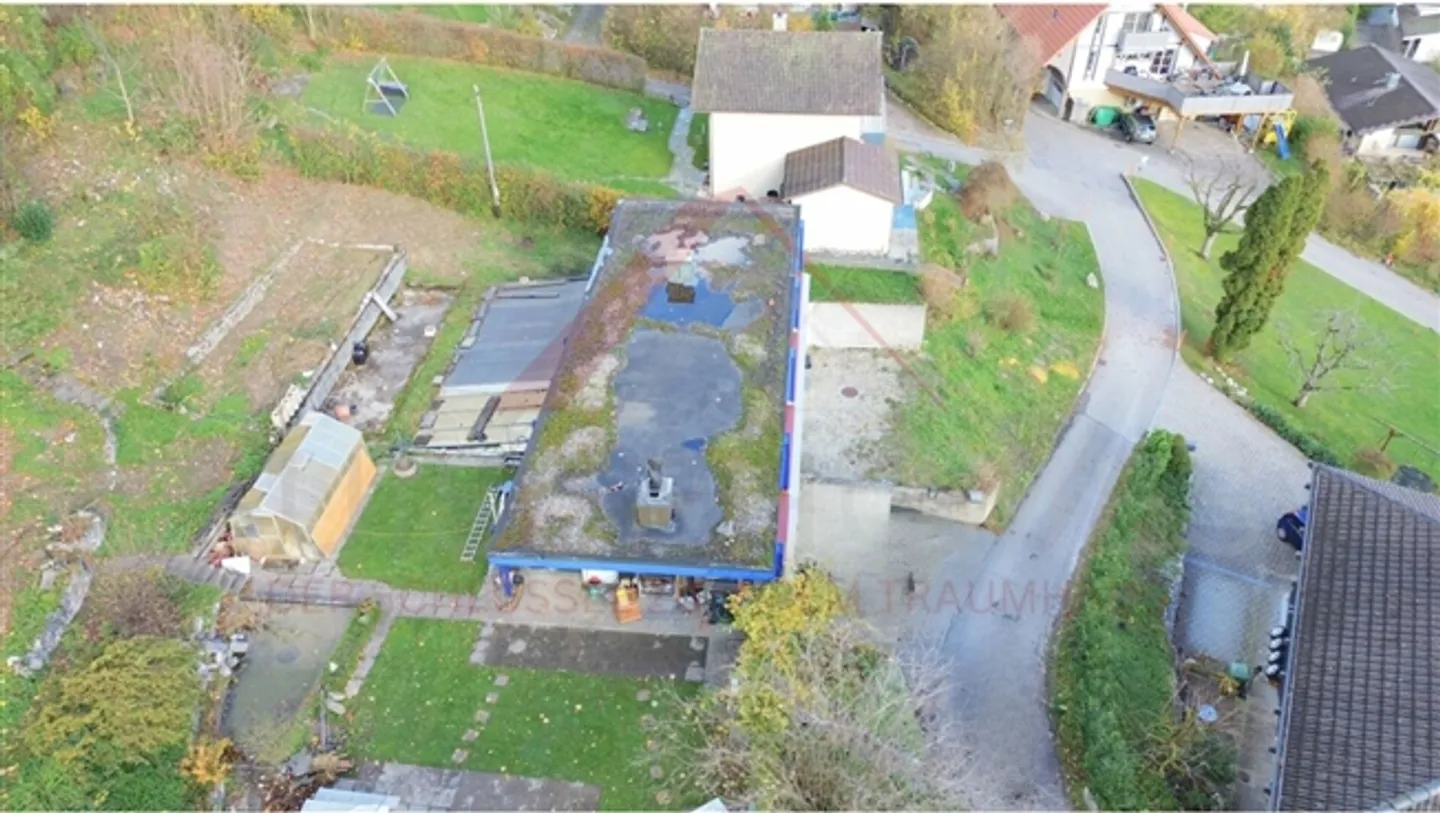 Terreno edificabile unico a Oensingen - con proprietà esistente e vista spettacolare - Foto 4 di 5