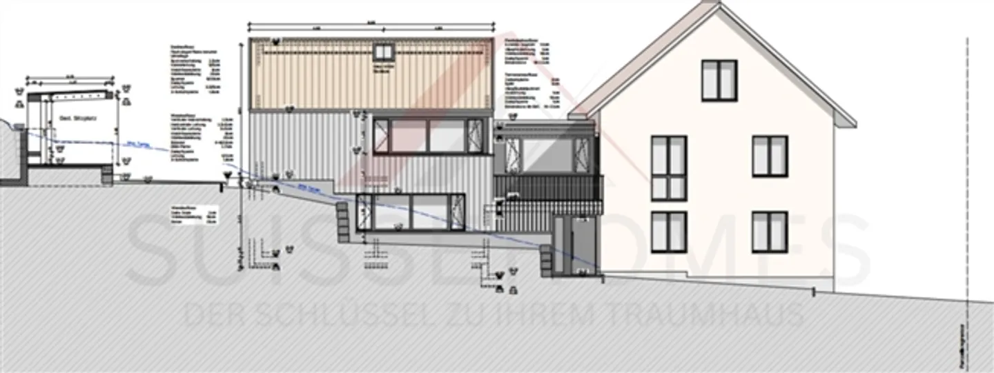 Progetto di casa con due unità abitative a Duggingen - approvato, situato in posizione centrale e pronto per l'inizio dei lavori - Foto 5 di 8