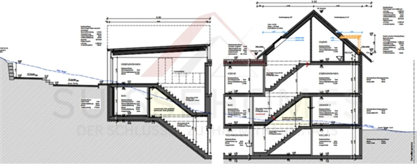 Progetto di casa con due unità abitative a Duggingen - approvato, situato in posizione centrale e pronto per l'inizio dei lavori - Foto 6 di 8