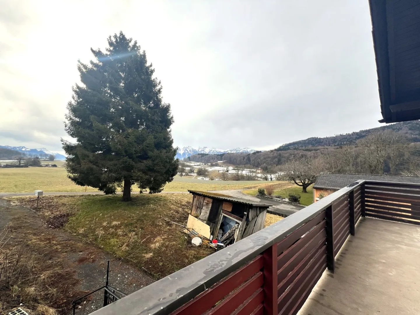 Schönes renoviertes Haus in Attalens / 3 SZ / 1 Badezimmer / 1 Balkon / Wärmepumpe - Foto 10 di 12