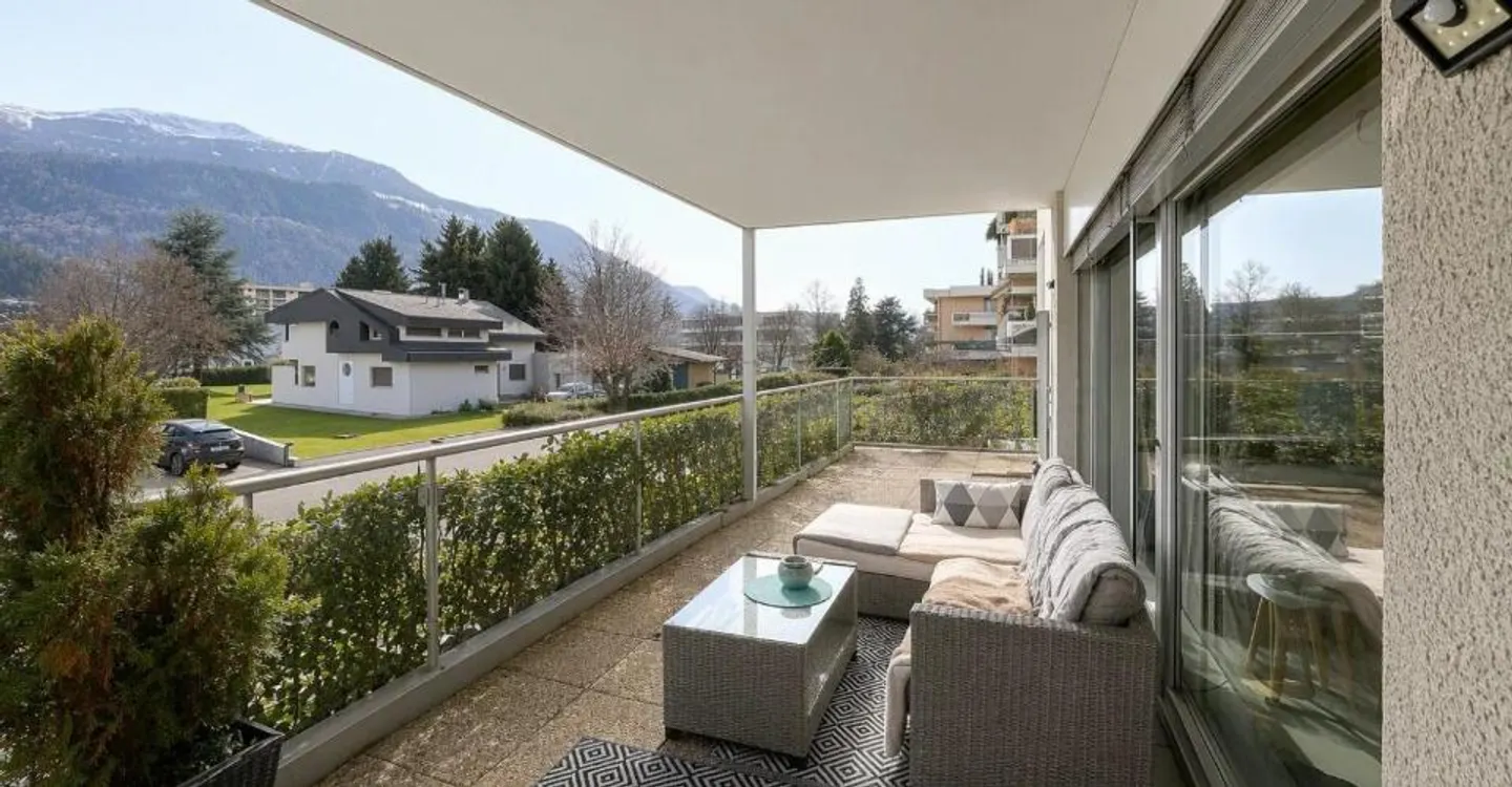 Geräumige 4,5 Zimmer mit großer Terrasse und freiem Blick in Conthey - Foto 5 von 10