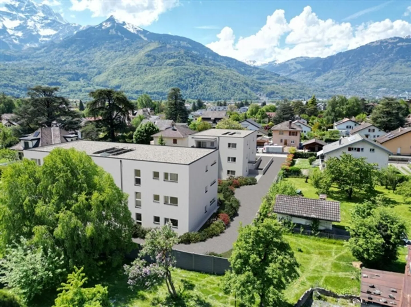 Dachgeschoss 4,5 Zimmer mit Balkon in Bex - Photo 3 of 9