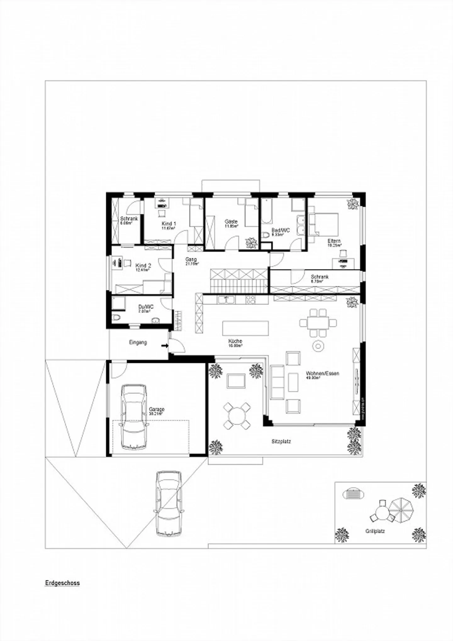 Charmanter Bungalow mit Garten - Foto 4 von 8