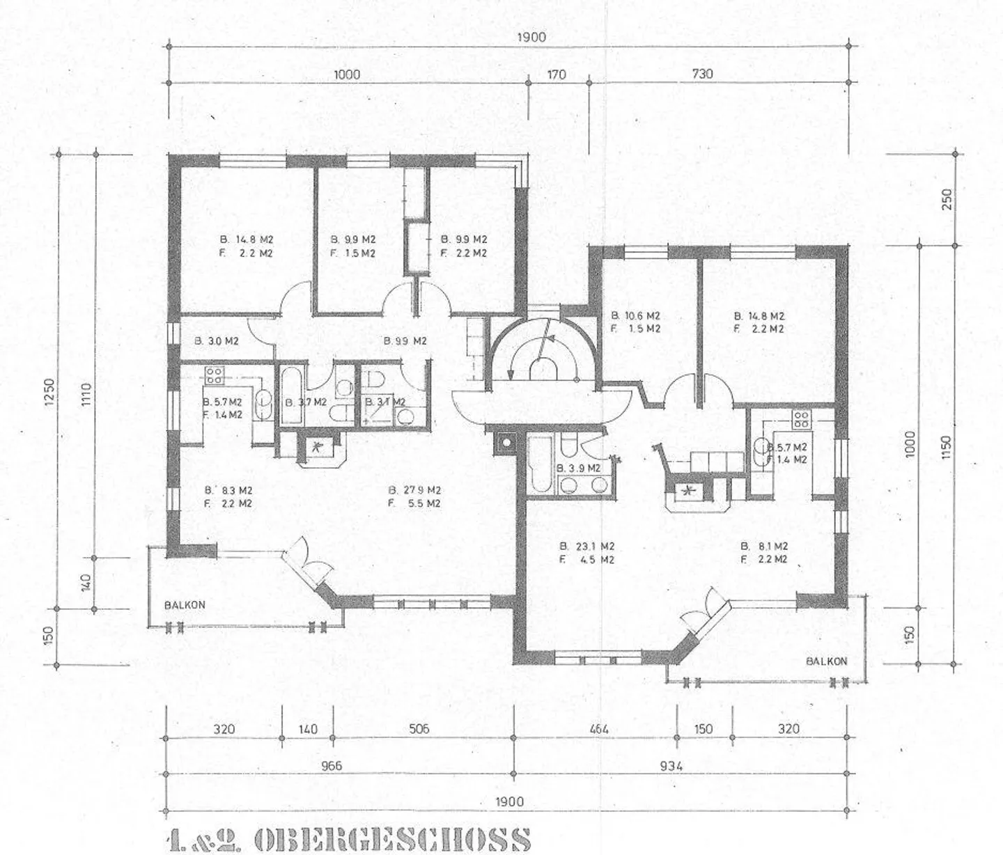 3 1/2-room apartment with fireplace - Photo 2 of 6