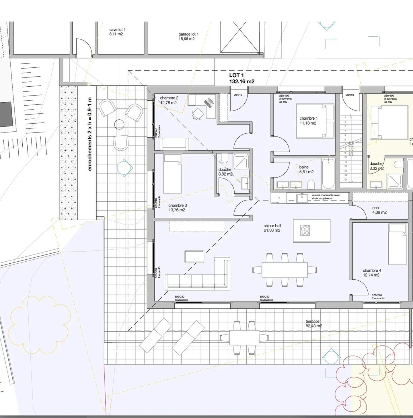 Nuovo appartamento a Lutry con giardino e 4 camere - Foto 3 di 13
