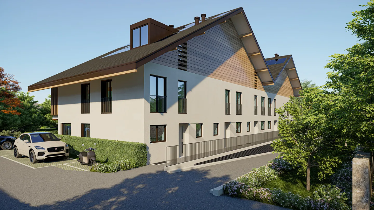 Nuovo progetto - Villa 3 di 4 camere con terrazza e giardino privato - Foto 5 di 6