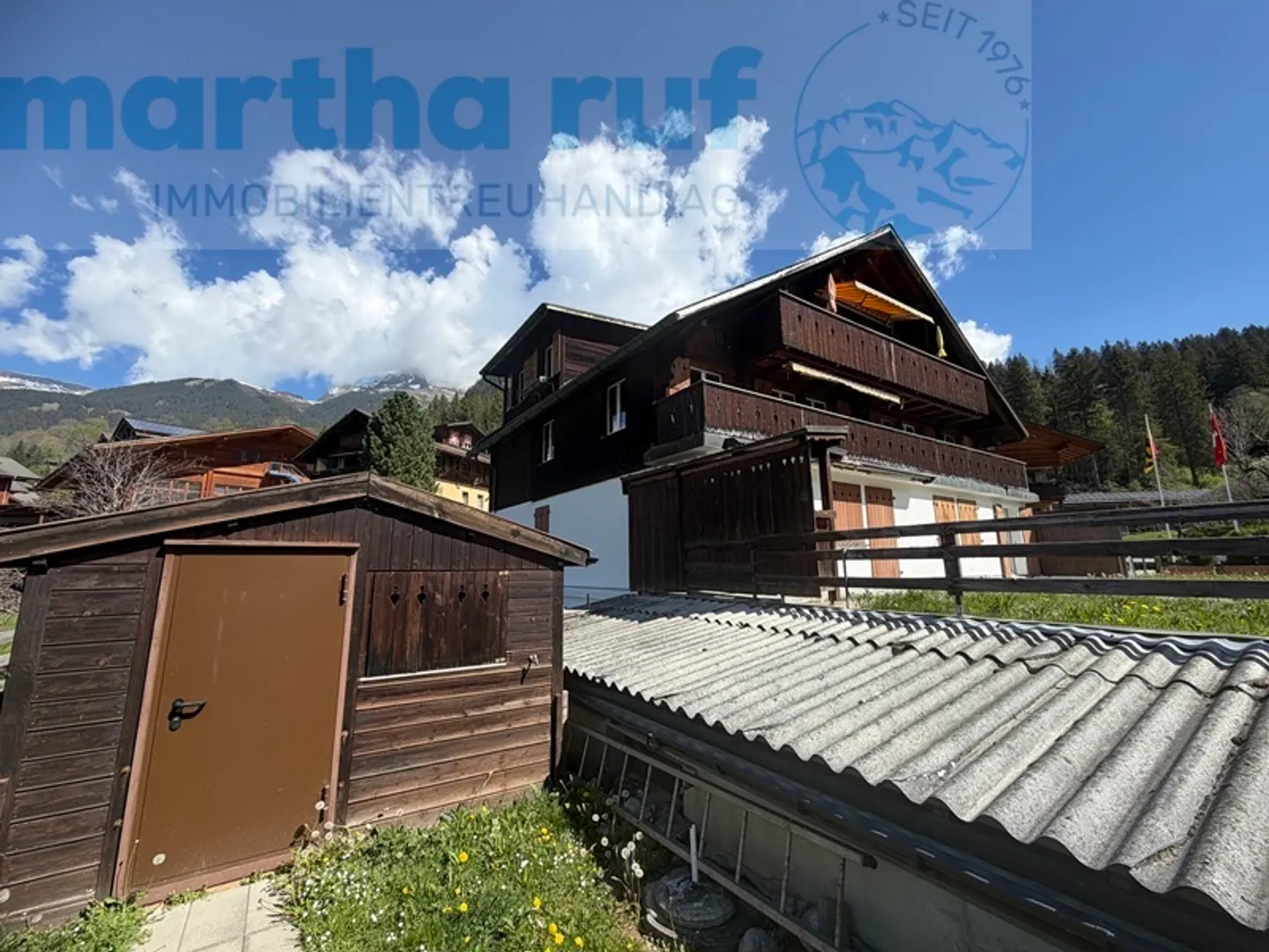 CASA A 3 FAMIGLIE SUL LATO SOLEGGIATO DI GRINDELWALD PROPRIETÀ PER VACANZE SENZA RESTRIZIONE SULLA SECONDA ABITAZIONE - Foto 7 di 13