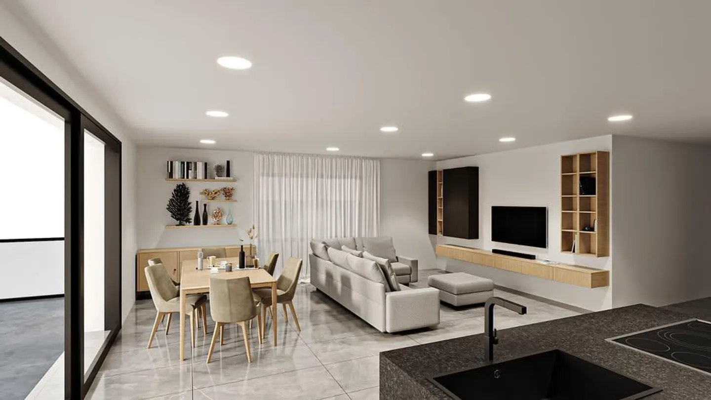 helle sehr grosse 3.5 Zimmerwohnung - Foto 2 von 6