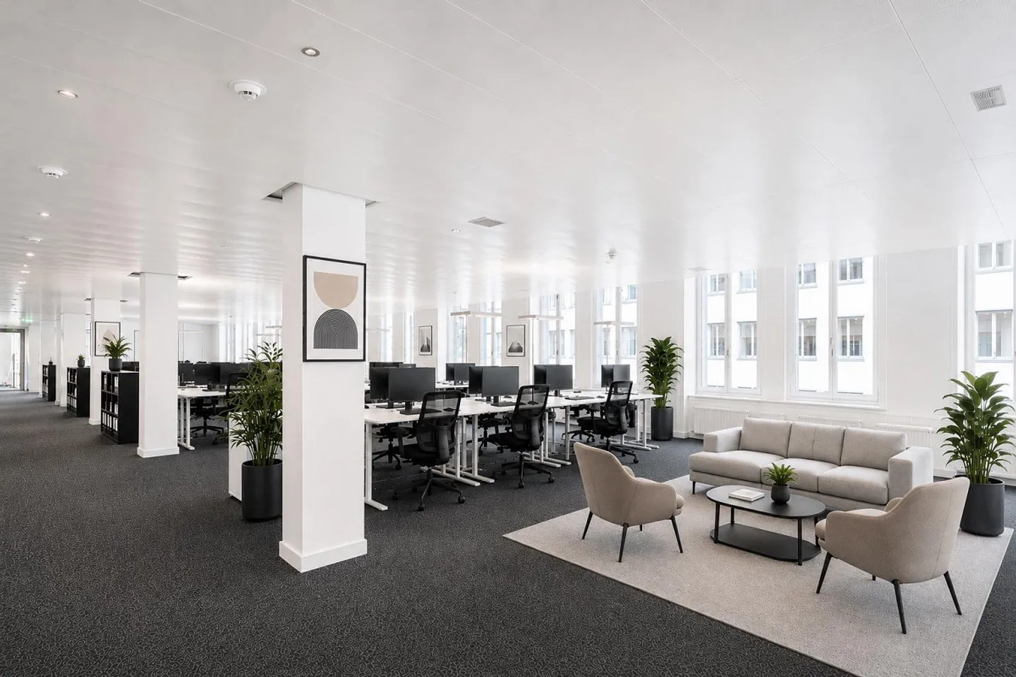 Plug & Play - Spazio ufficio incluso arredamento nel CBD - Foto 3 di 7