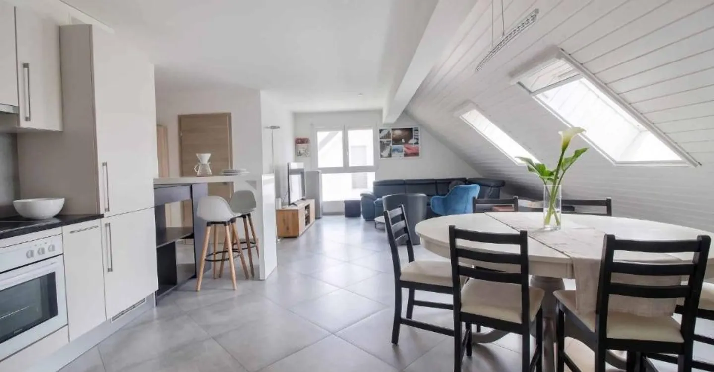 Magnifique duplex en bordure de zone agricole - Région Echallens - Photo 1 sur 7