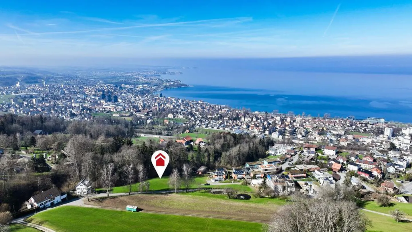 Terrain à bâtir avec vue panoramique - Photo 2 sur 4