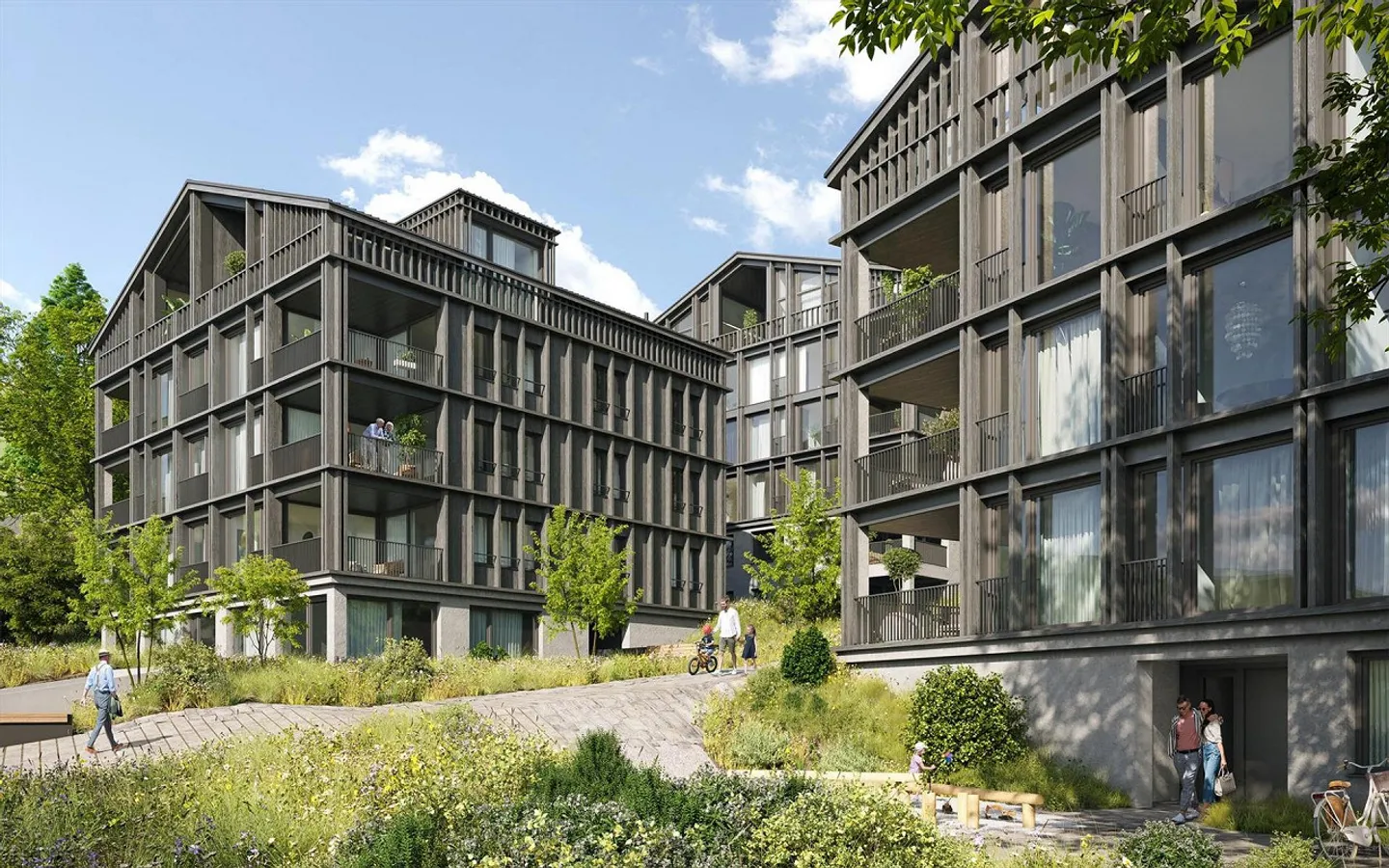 Dachwohnung mit Seeblick  Wohnen über den Dächern von Weggis - Foto 1 von 4