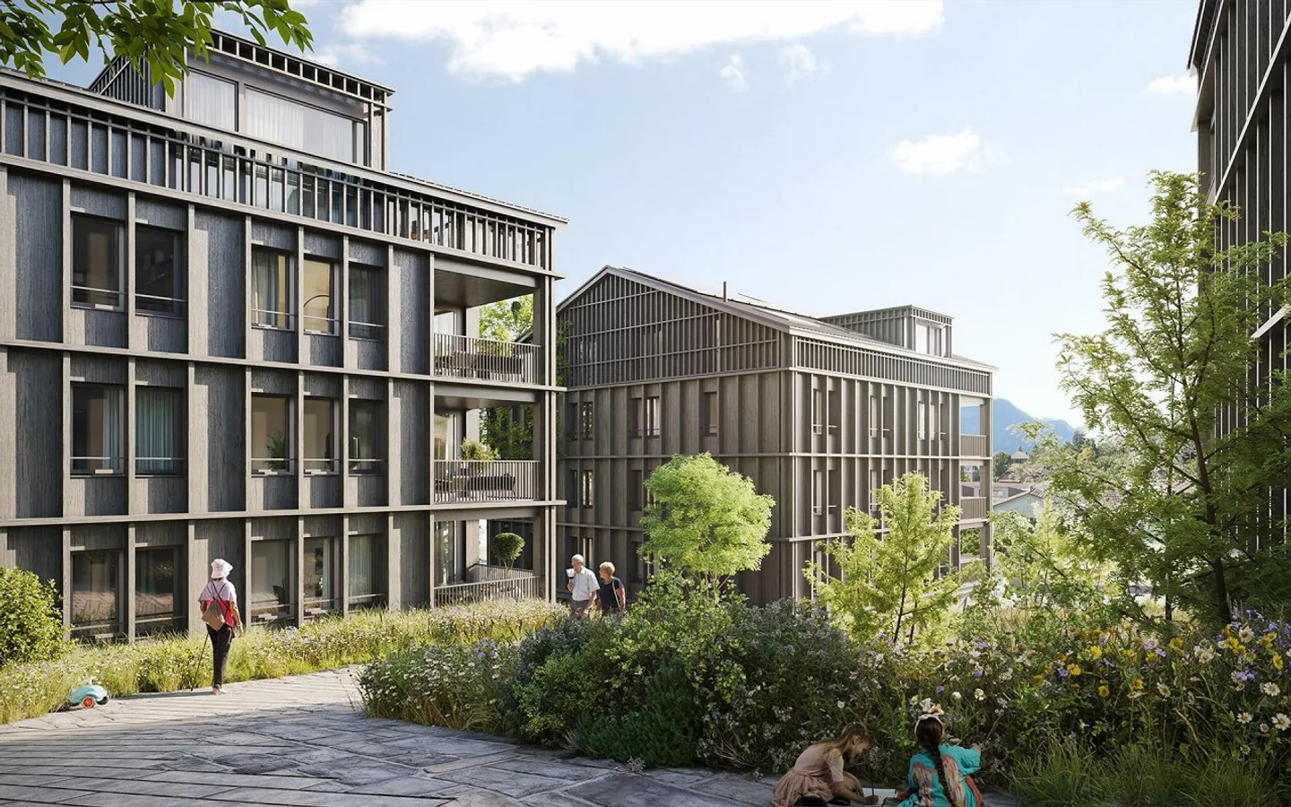 Dachwohnung mit Seeblick  Wohnen über den Dächern von Weggis - Foto 2 von 4