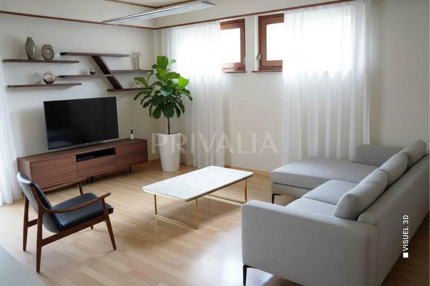 Charmante Wohnung mit Seesicht - Foto 2 von 6