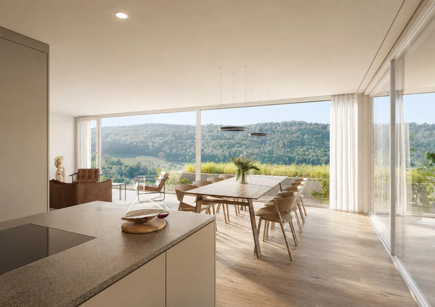 Stilvolle Villa mit einzigartigem Weitblick - Photo 2 sur 4