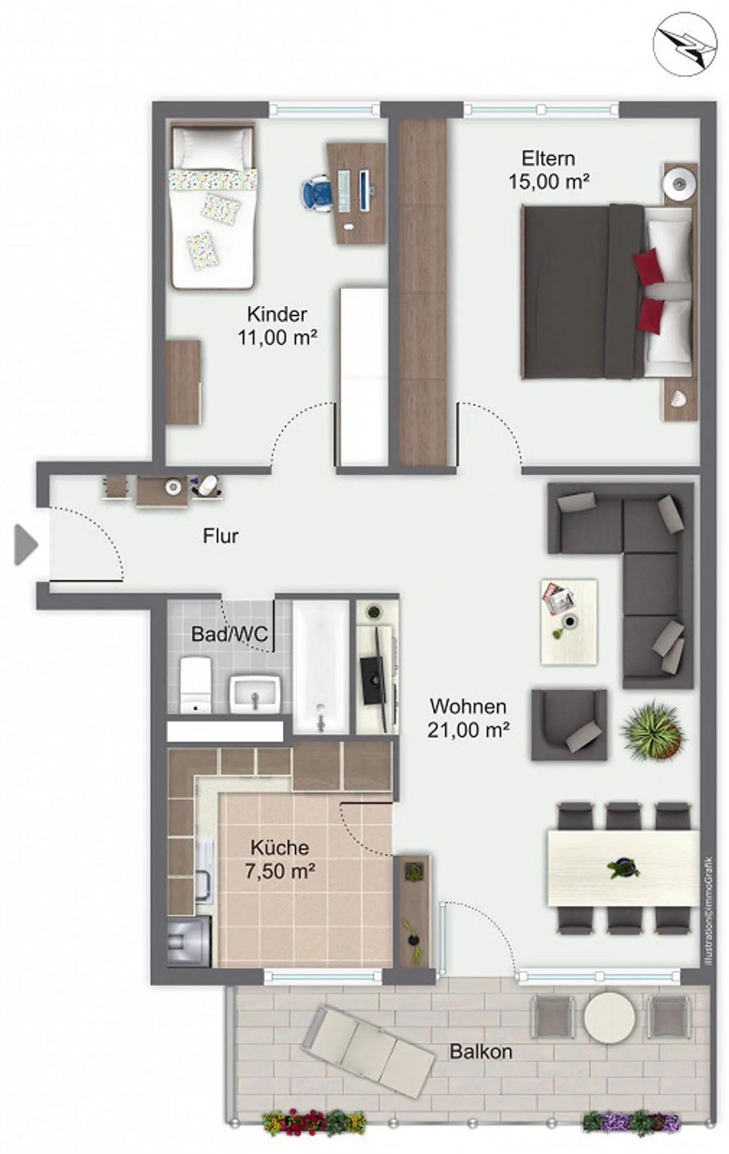 Louer sans dépôt - Photo 7 sur 7