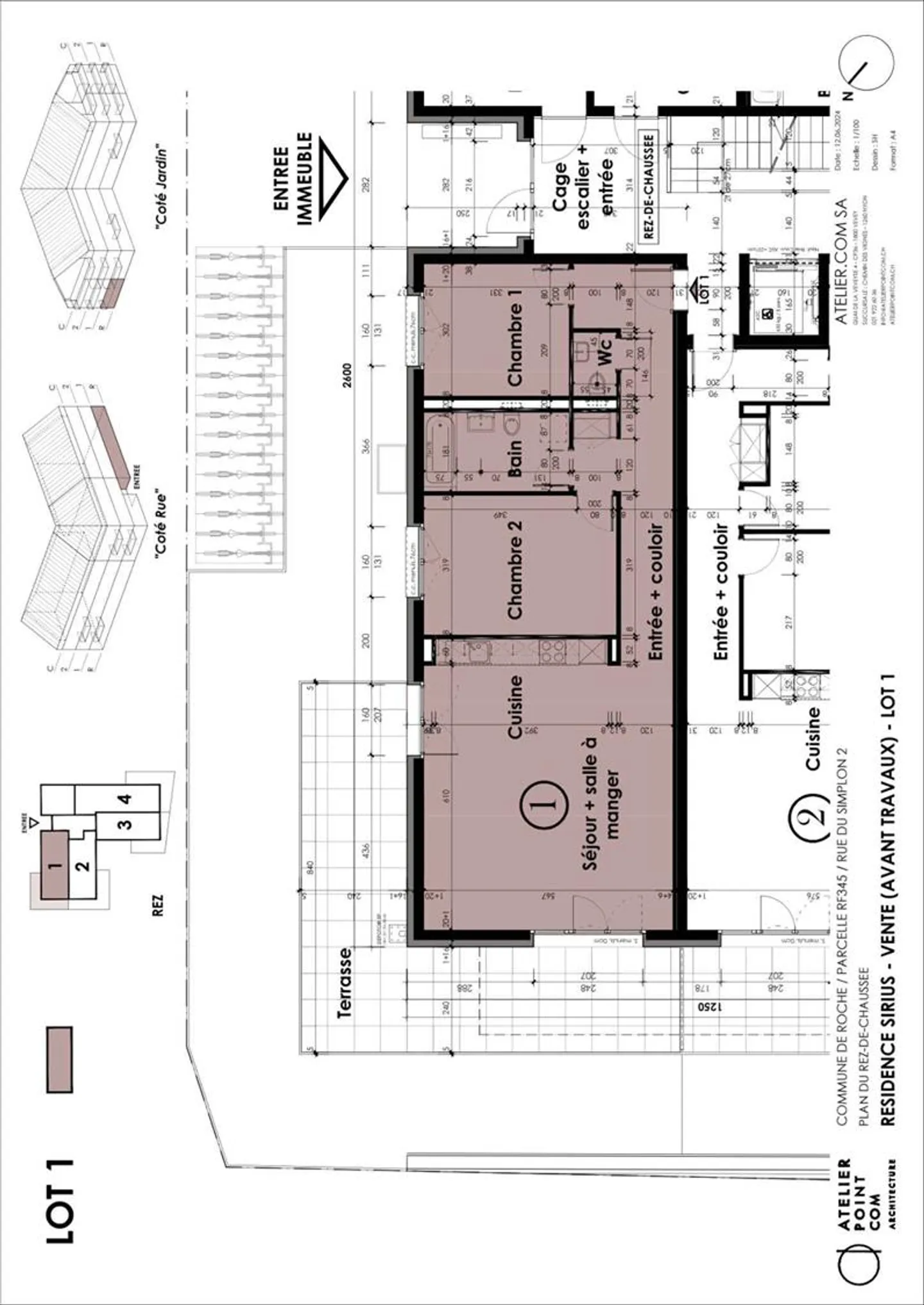 Appartement 3.5 pièces à Roche VD - Lot 11 - Photo 9 sur 9