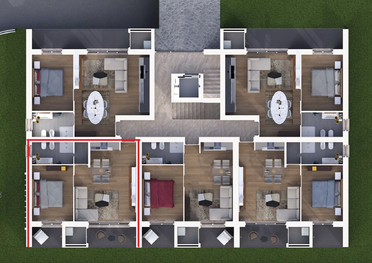 2.5 LOCALI CON LAVANDERIA PRIVATA E POSTEGGIO - Foto 7 di 9