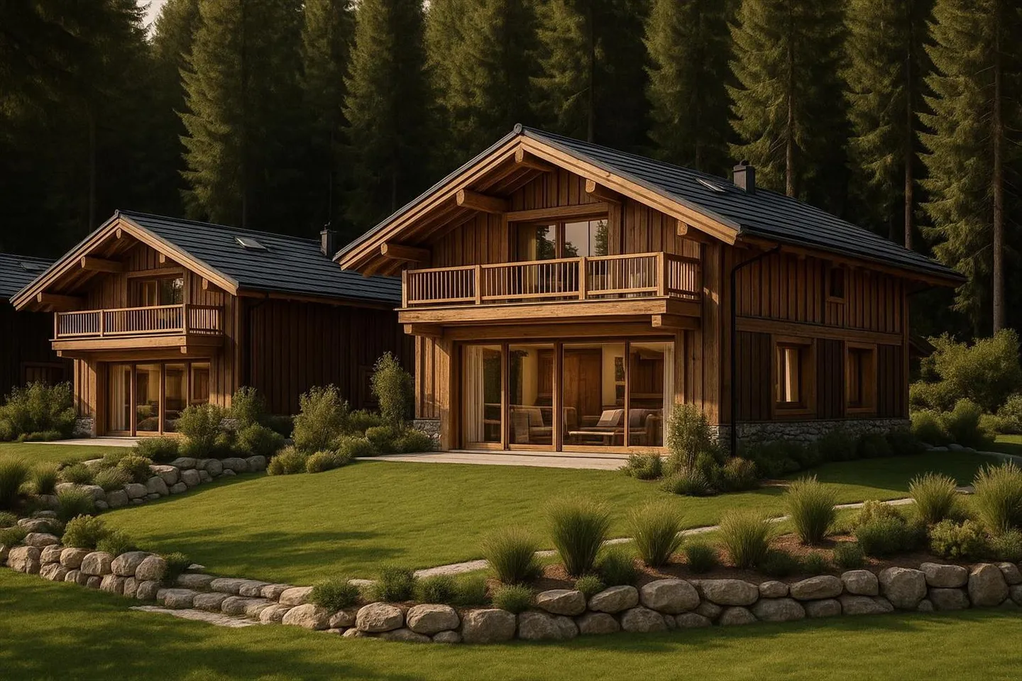 Chalet en bois ancien à Crans-Montana - Photo 1 sur 11