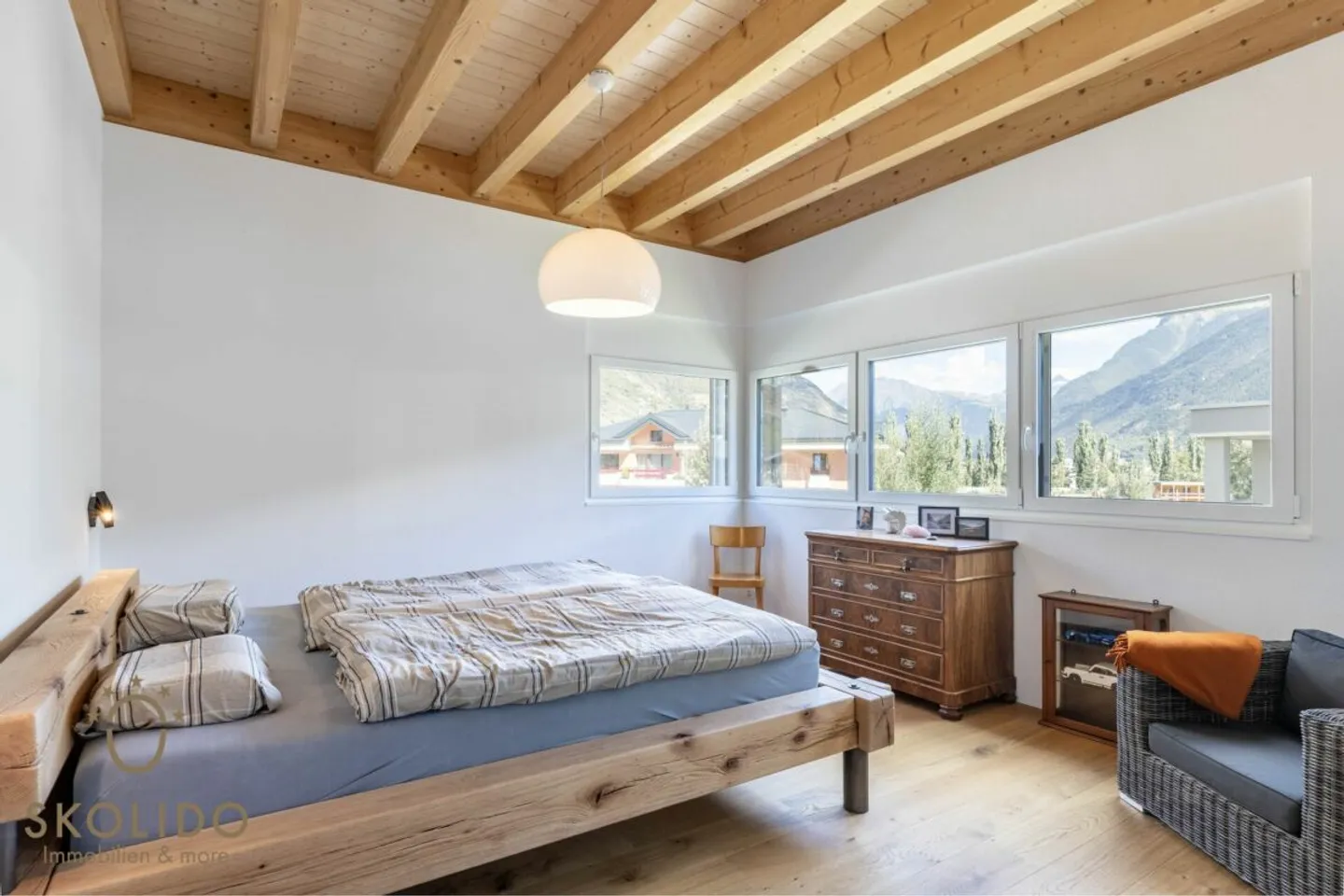 Appartement penthouse de 6 pièces de haute qualité à Visp - Développement Mondpark - Photo 21 sur 47