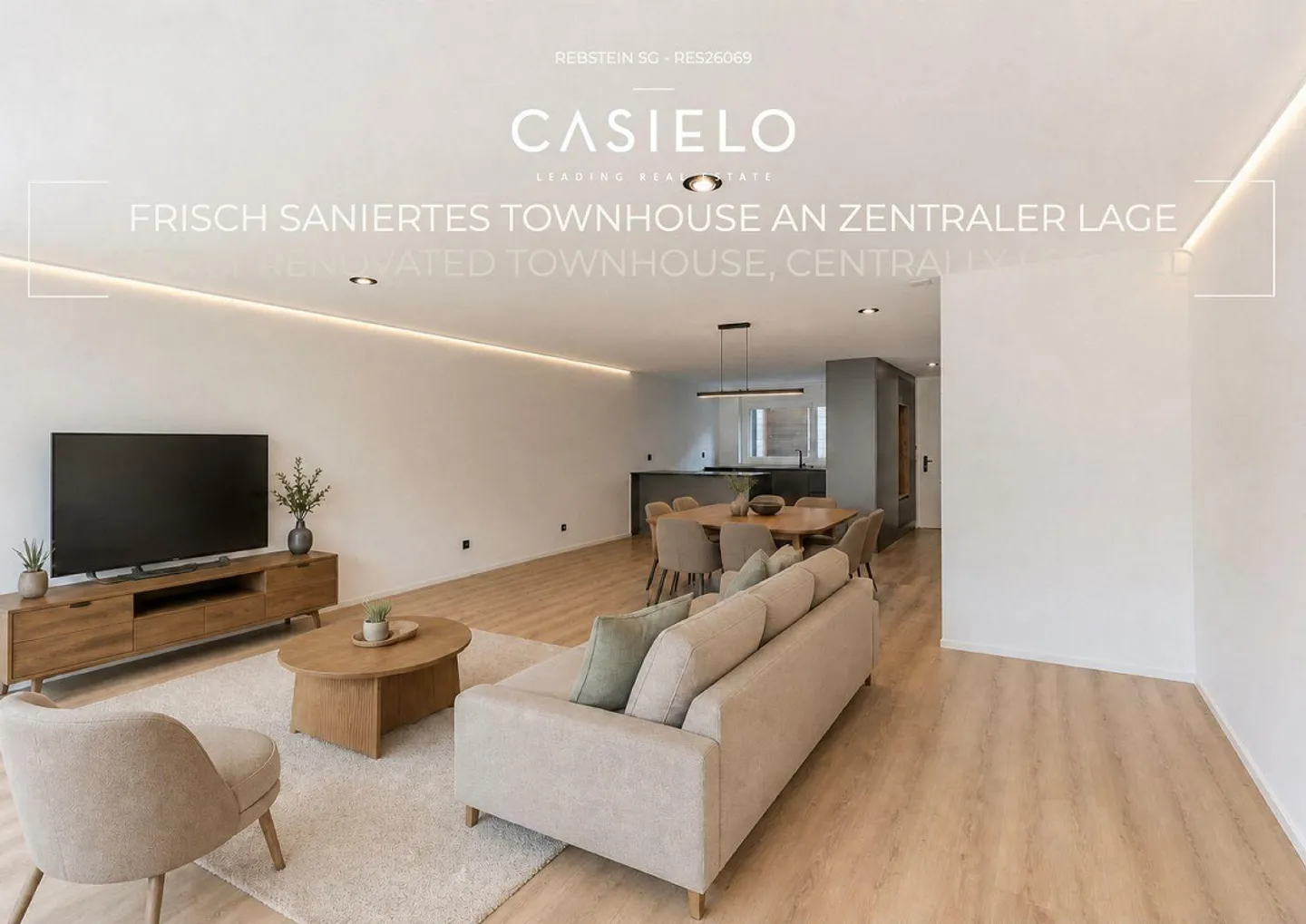Renoviertes Townhouse in Rebstein - Foto 1 von 13