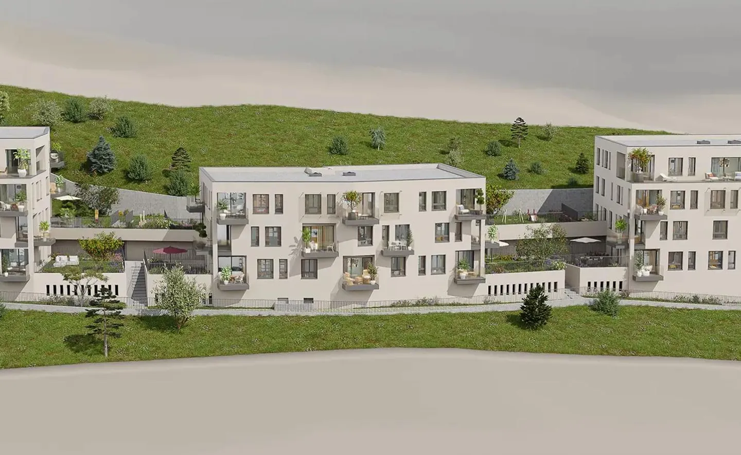 Vivere in modo unico, godere permanentemente - Weingartenweg 26-30, Visp - Foto 4 di 5