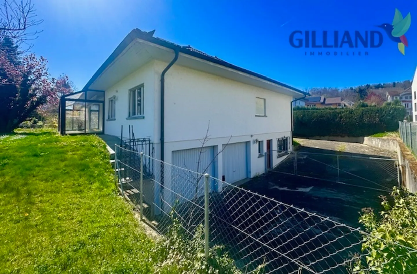 Schöne freistehende 5.5-Zimmer-Villa mit Studio im Herzen von Lucens - Foto 28 von 28