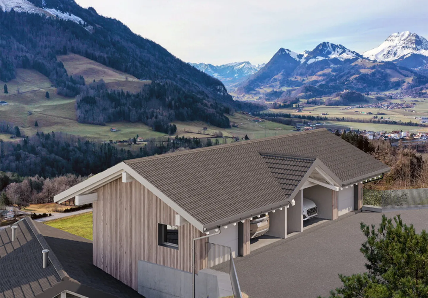 An exclusive architect-designed chalet with breathtaking panoramic views - Photo 4 of 8