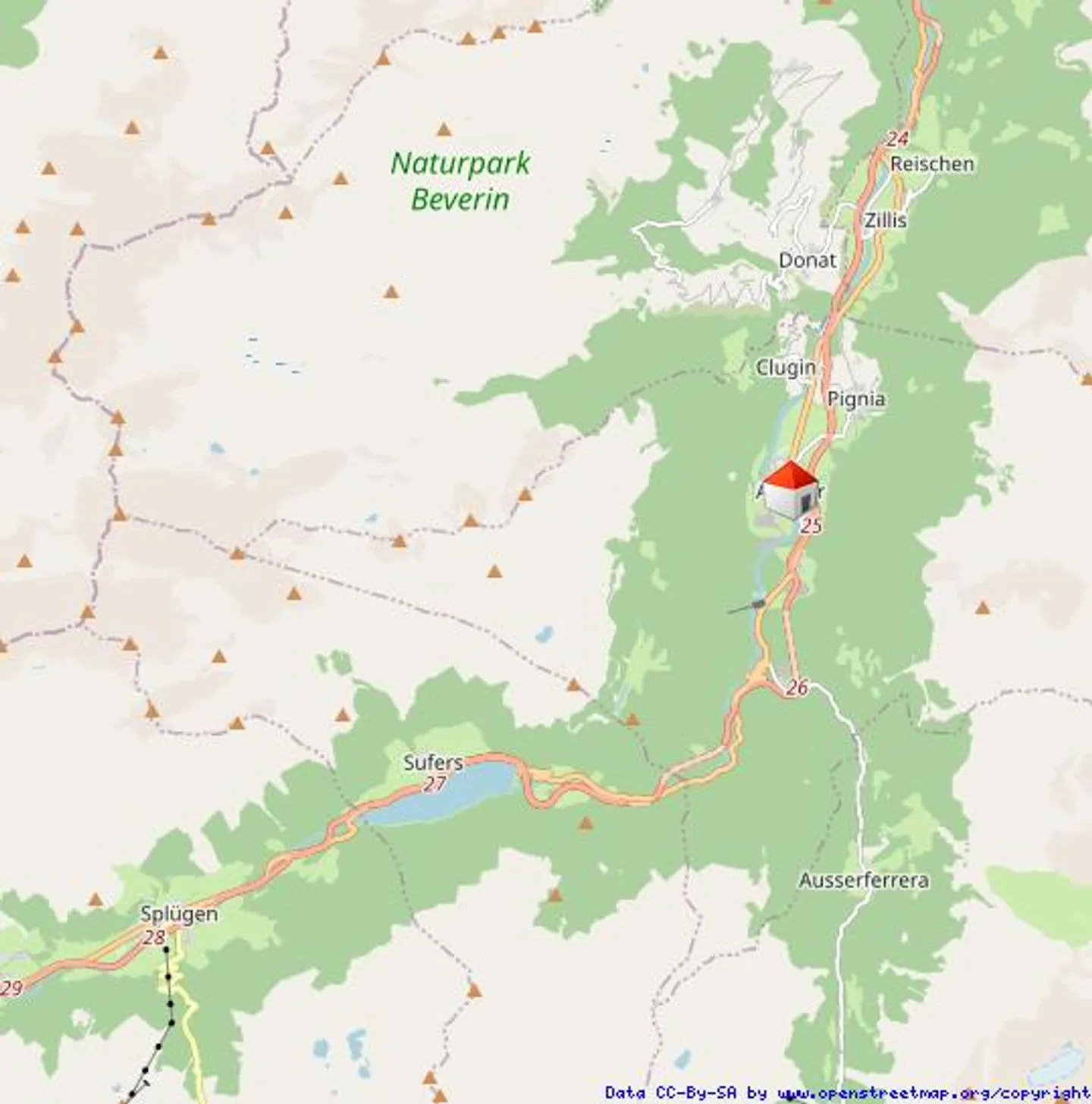 Incantevole appartamento di 3.5 stanze (A2) a Andeer - Val Schons - Foto 13 di 14