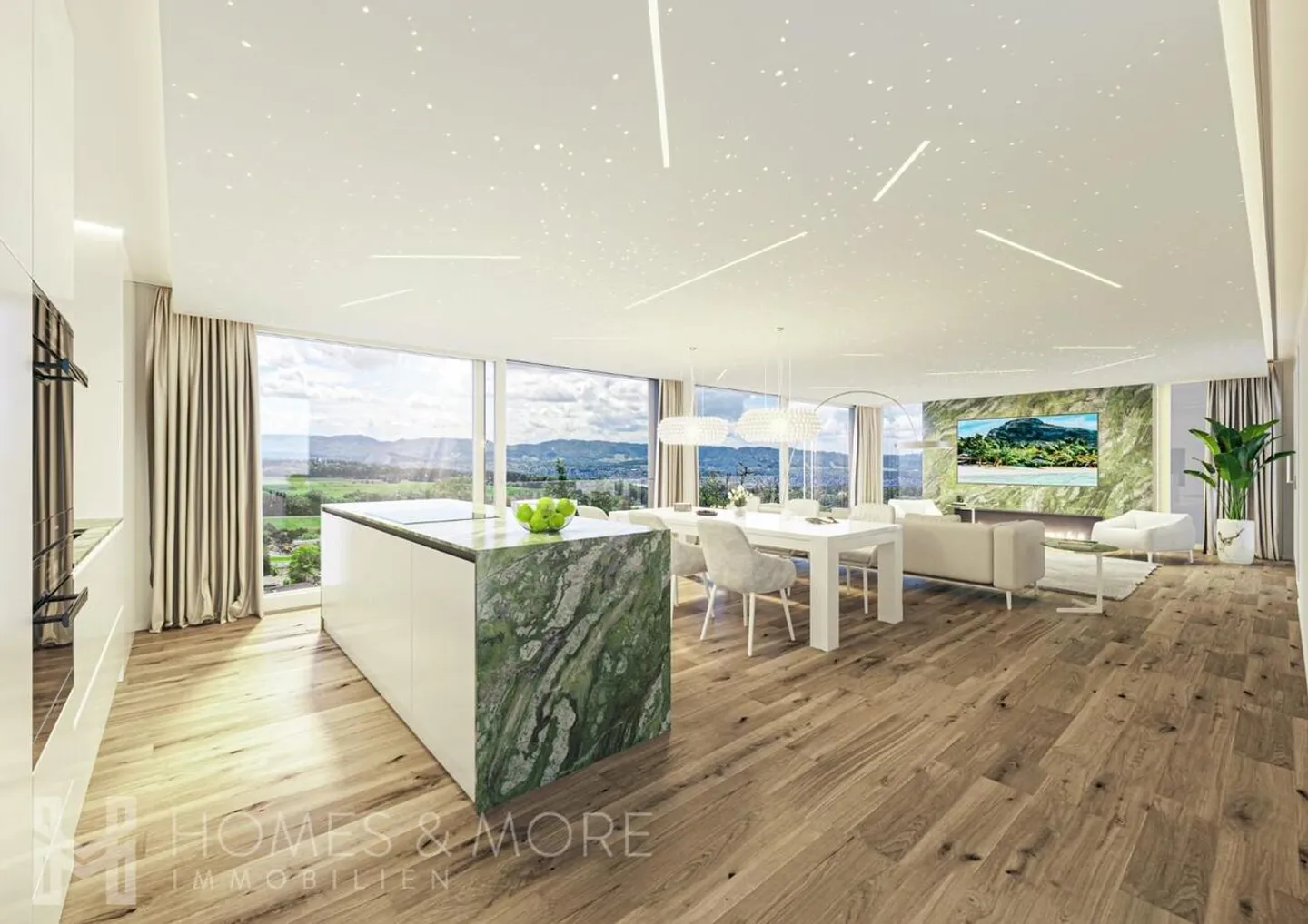 BÂTIMENTS NEUFS LUXUEUX AVEC VUE - VILLA A et B - Photo 4 sur 5