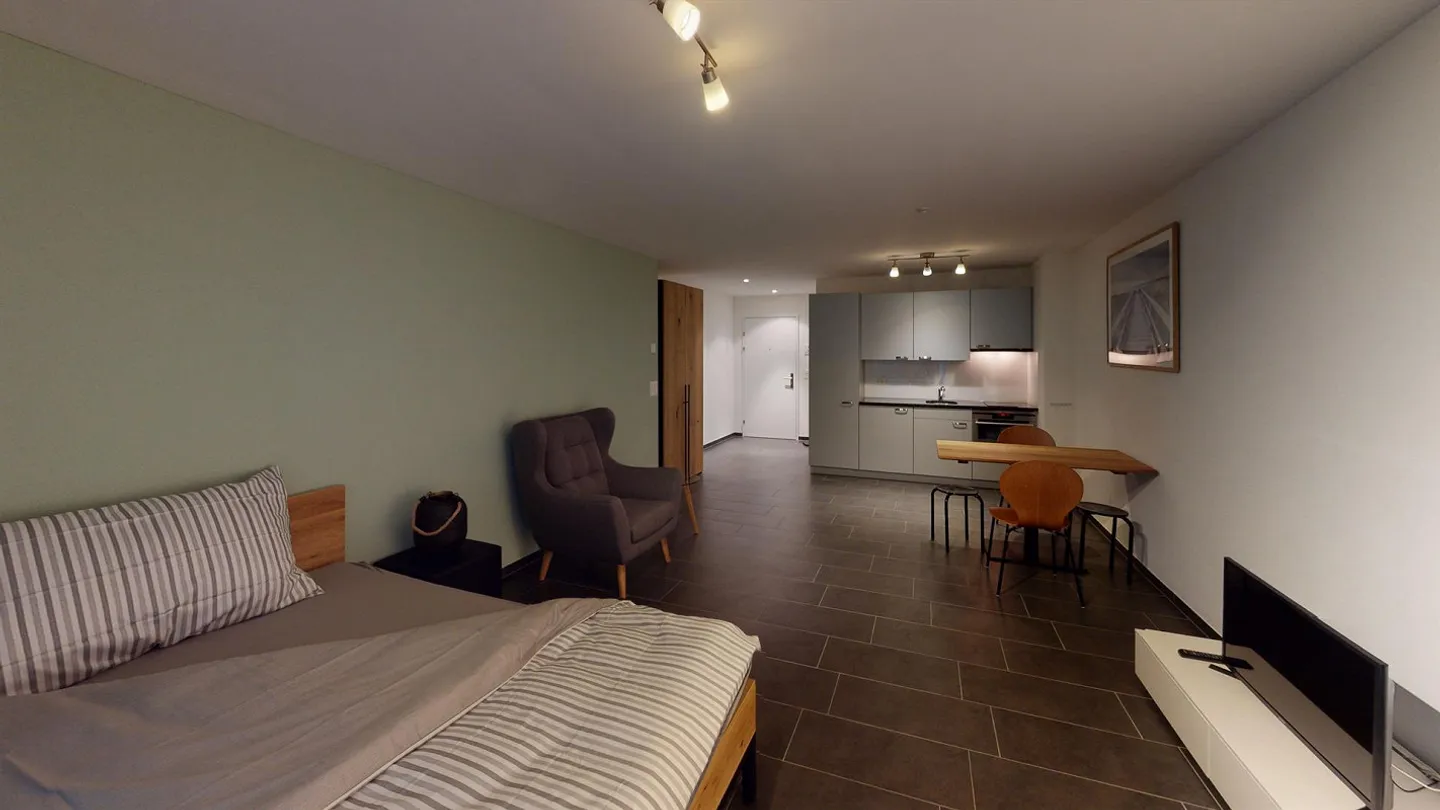 Neu eingerichtete Apartments für 1-3 Monate - Foto 1 von 3