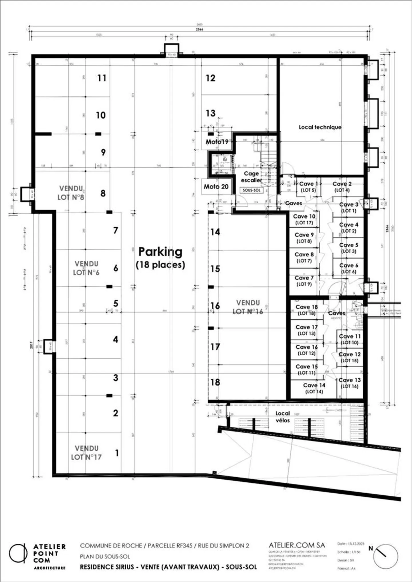 Appartement 3,5 pièces à Roche VD - Lot 4 - Photo 7 sur 8