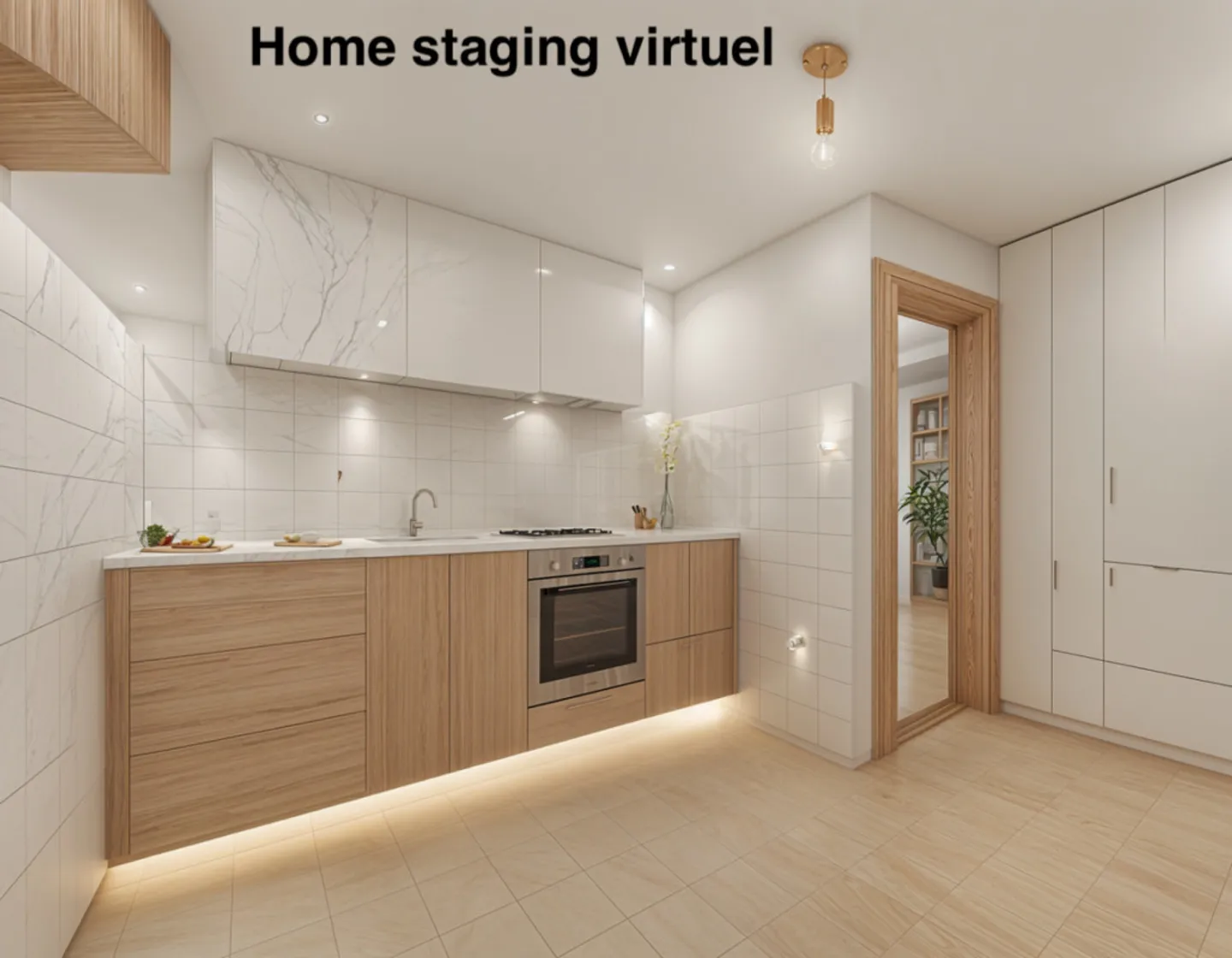 Appartamento atipico con grande potenziale, nel cuore del villaggio. - Foto 3 di 12