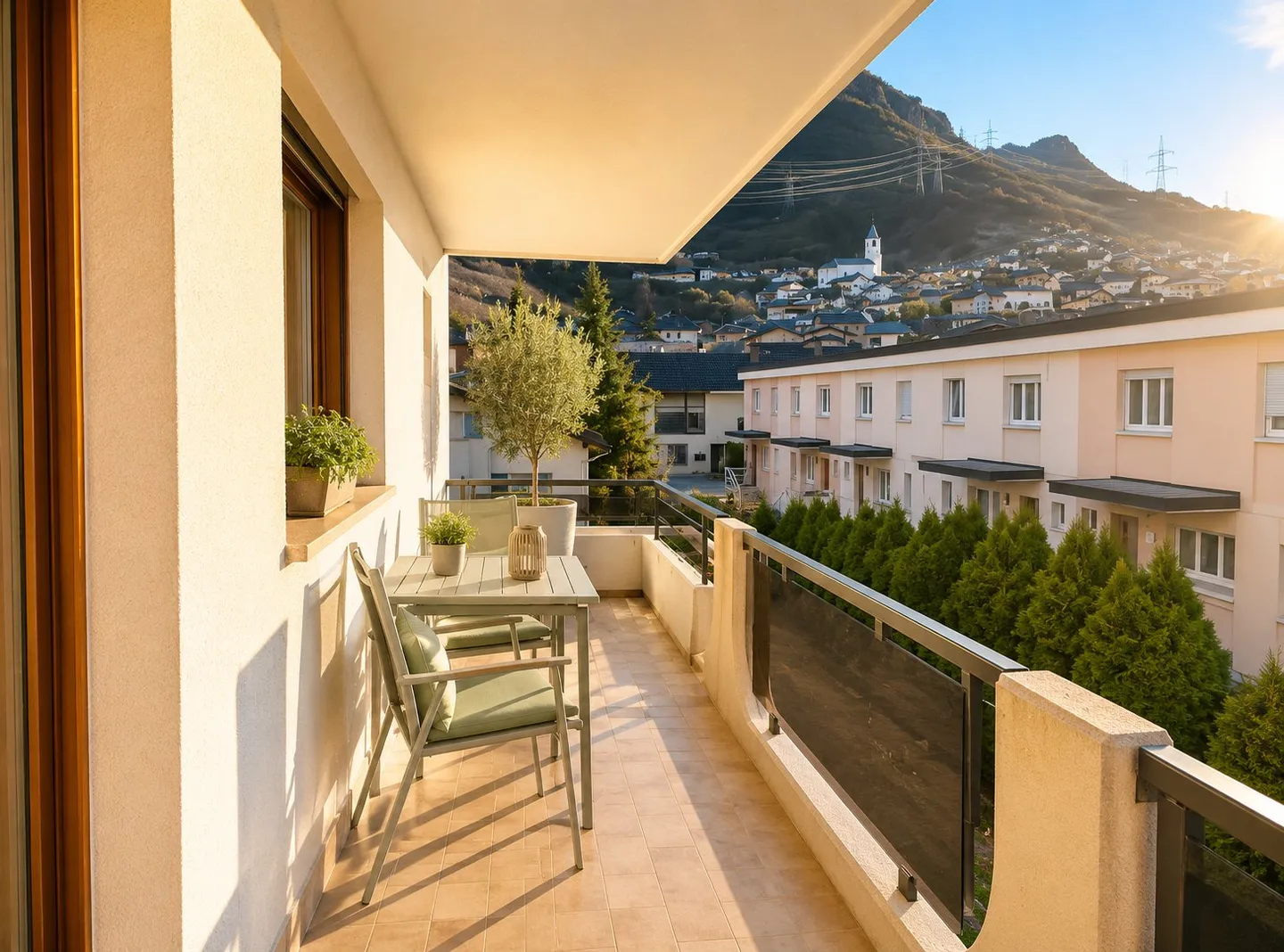 Magnifico appartamento di 4,5 in vendita a Saxon - Foto 3 di 9