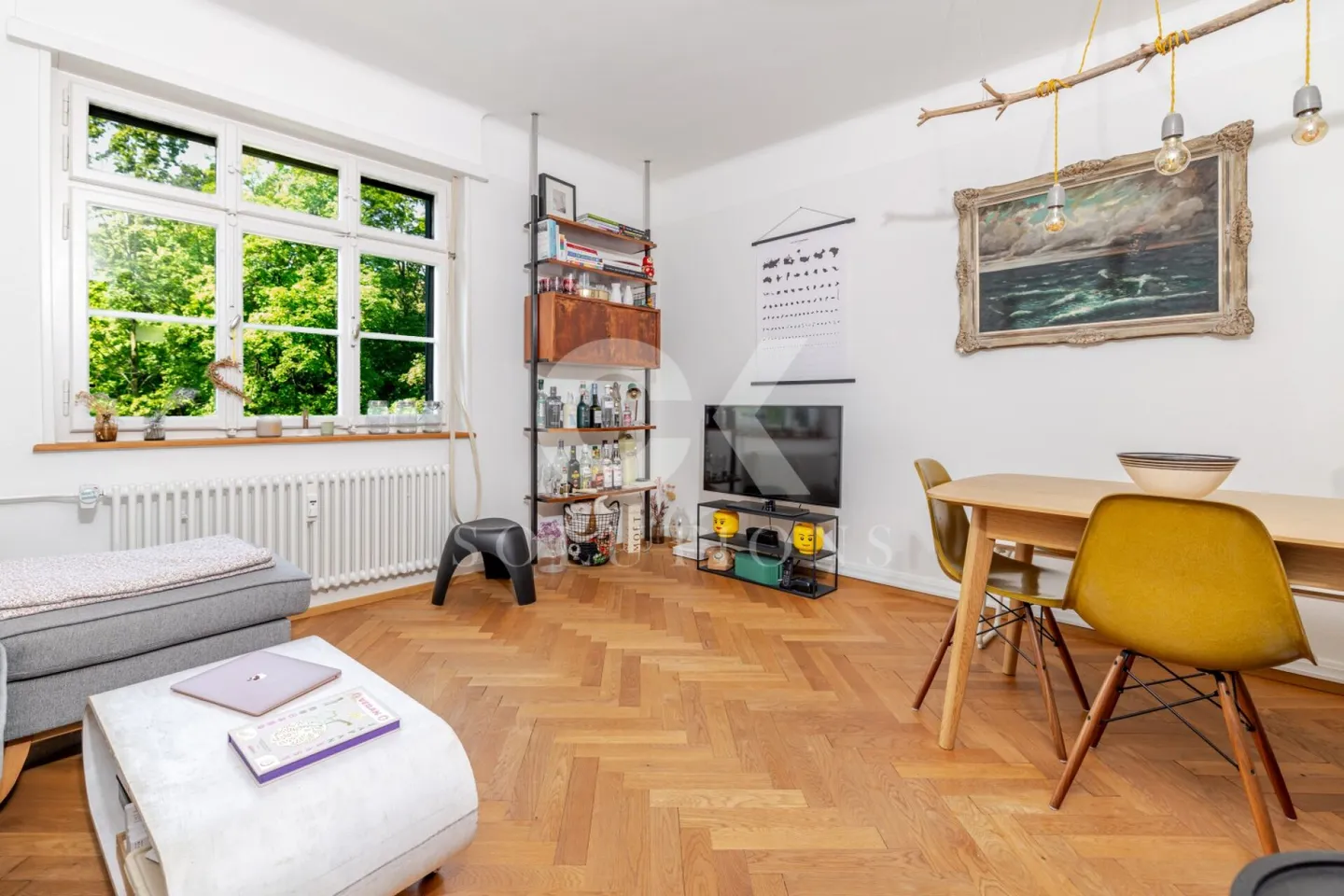 3-Room Gem with Balcony and Hobby Room - Photo 6 of 13