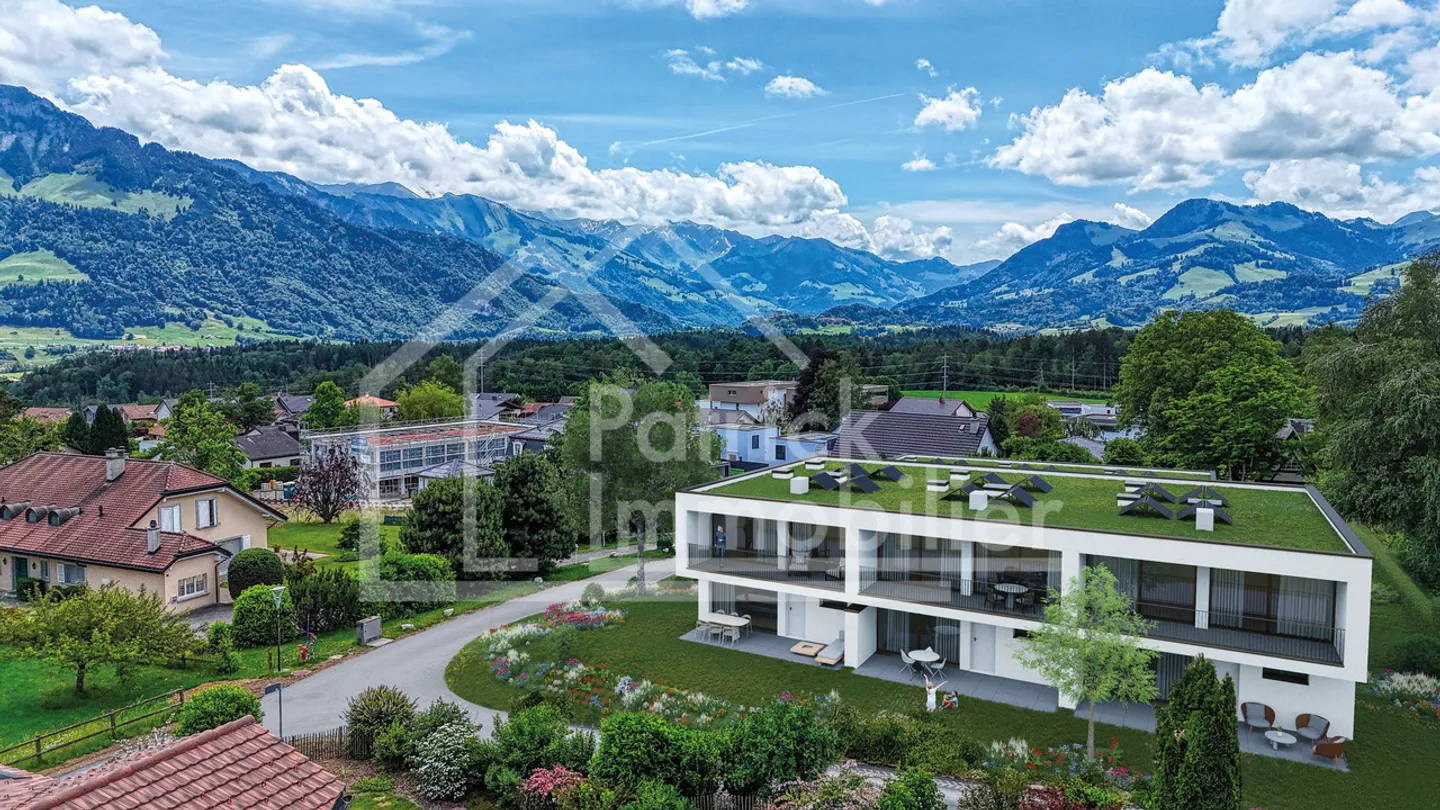 Villas contemporaines à Bulle - Photo 1 sur 12