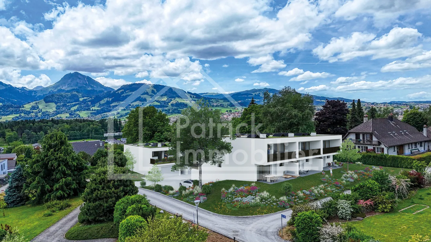 Villas contemporaines à Bulle - Photo 3 sur 12
