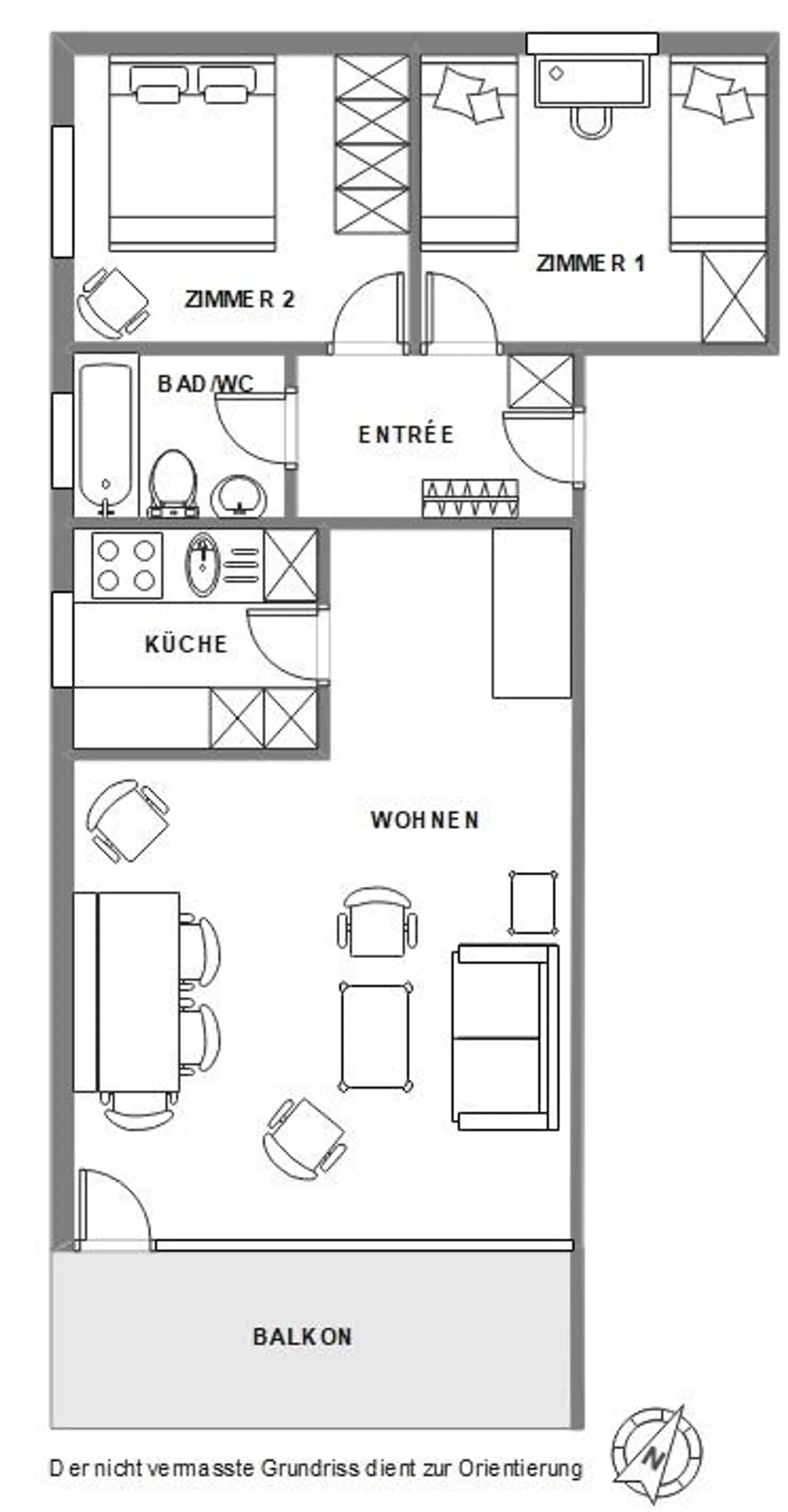 Geräumige Wohnung in Bündawiese - Foto 26 von 26