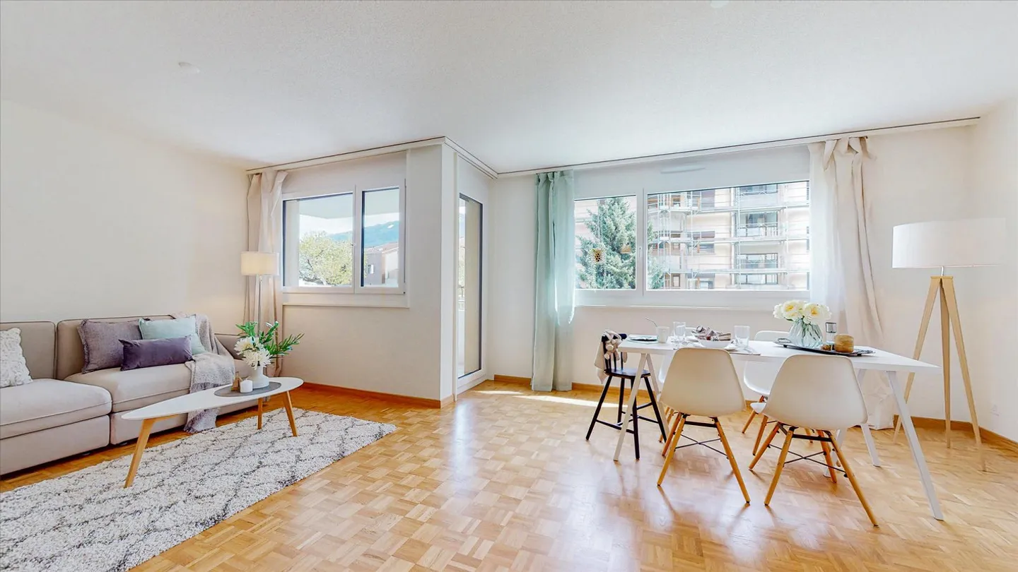 4.5 rooms with rent guarantee offered - Photo 2 of 9
