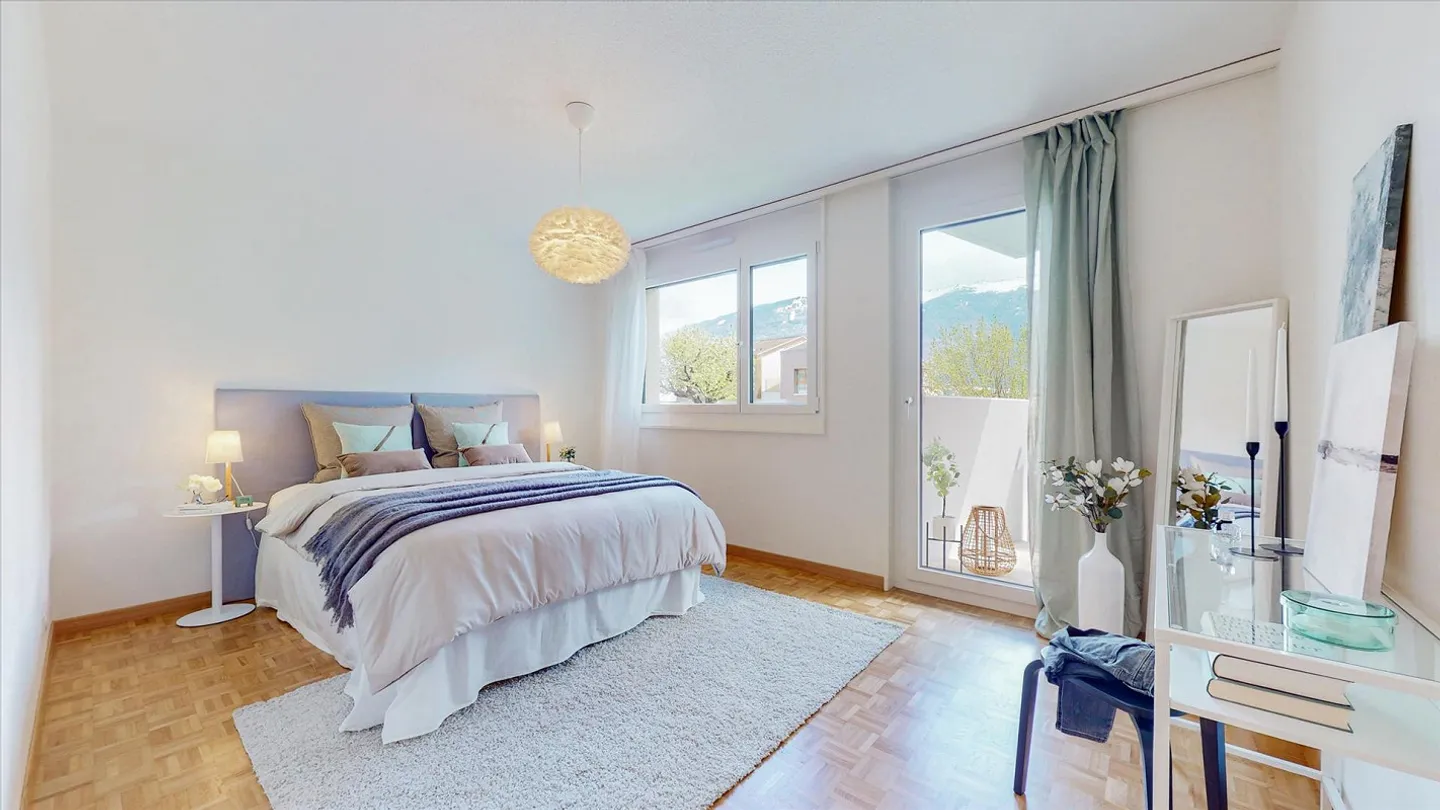 4.5 rooms with rent guarantee offered - Photo 8 of 9