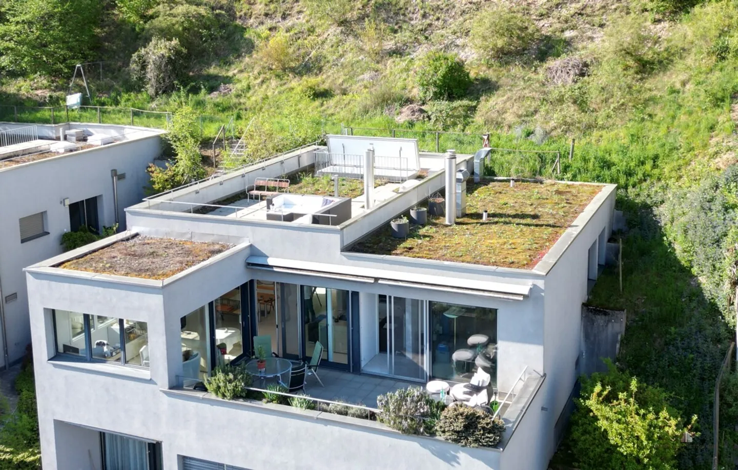 Terrace apartment directly on the edge of the forest with a dream view - Photo 1 of 13