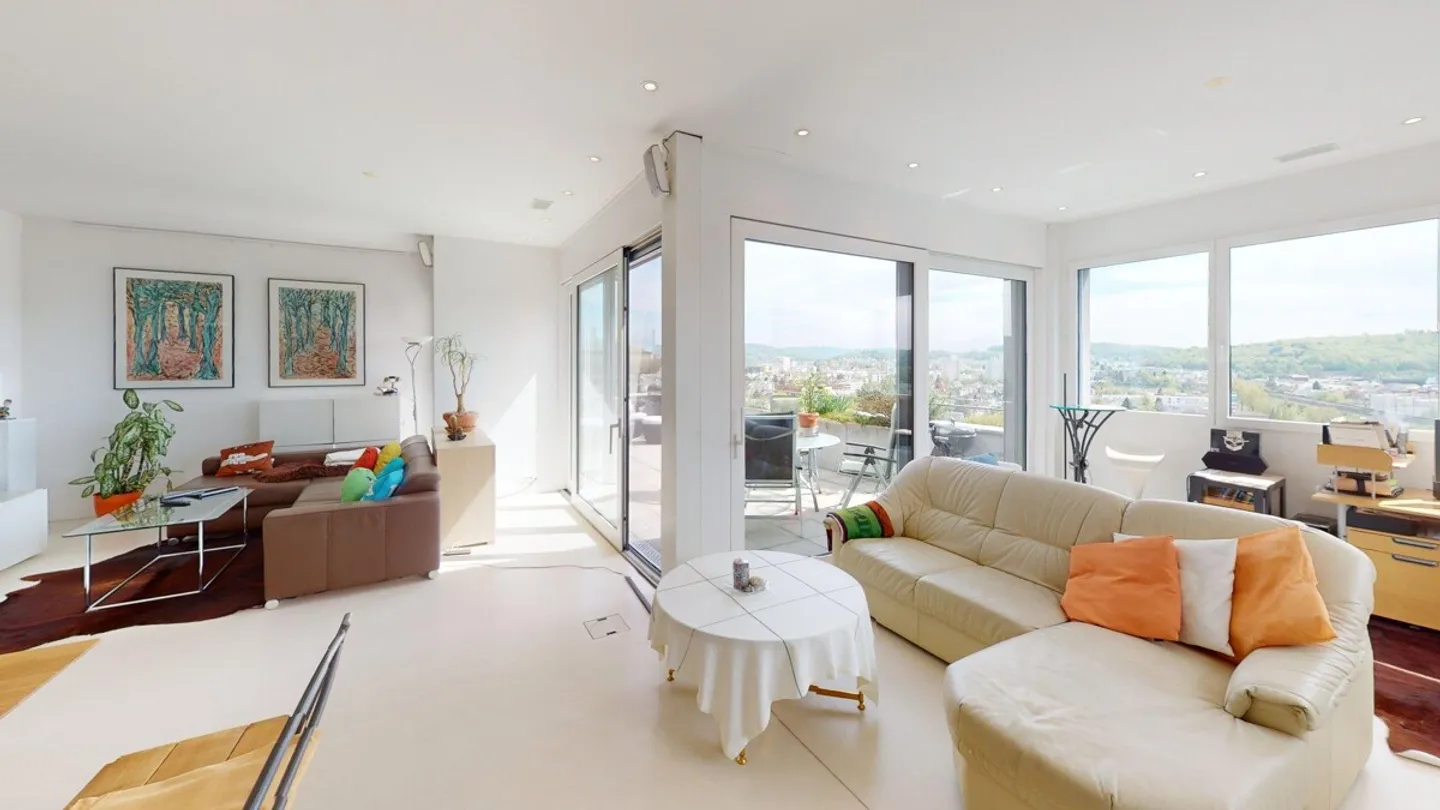 Terrace apartment directly on the edge of the forest with a dream view - Photo 7 of 13
